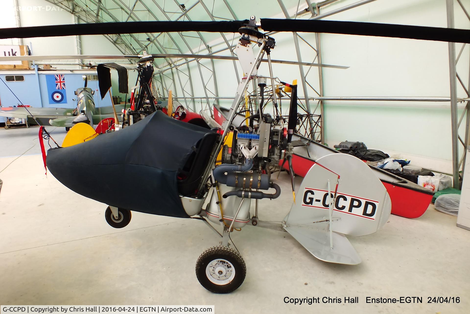 G-CCPD, 2004 Campbell Cricket MK4 C/N PFA G/03-1333, at Enstone airfield