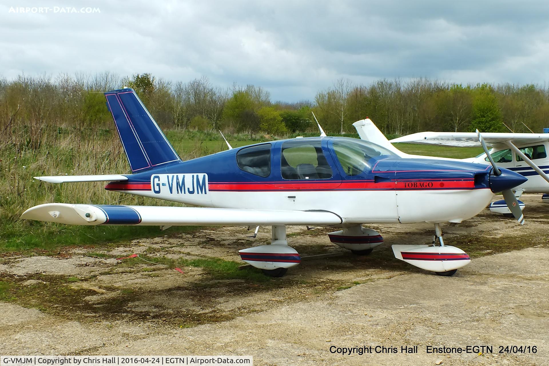 G-VMJM, 1991 Socata TB-10 Tobago C/N 1361, at Enstone airfield
