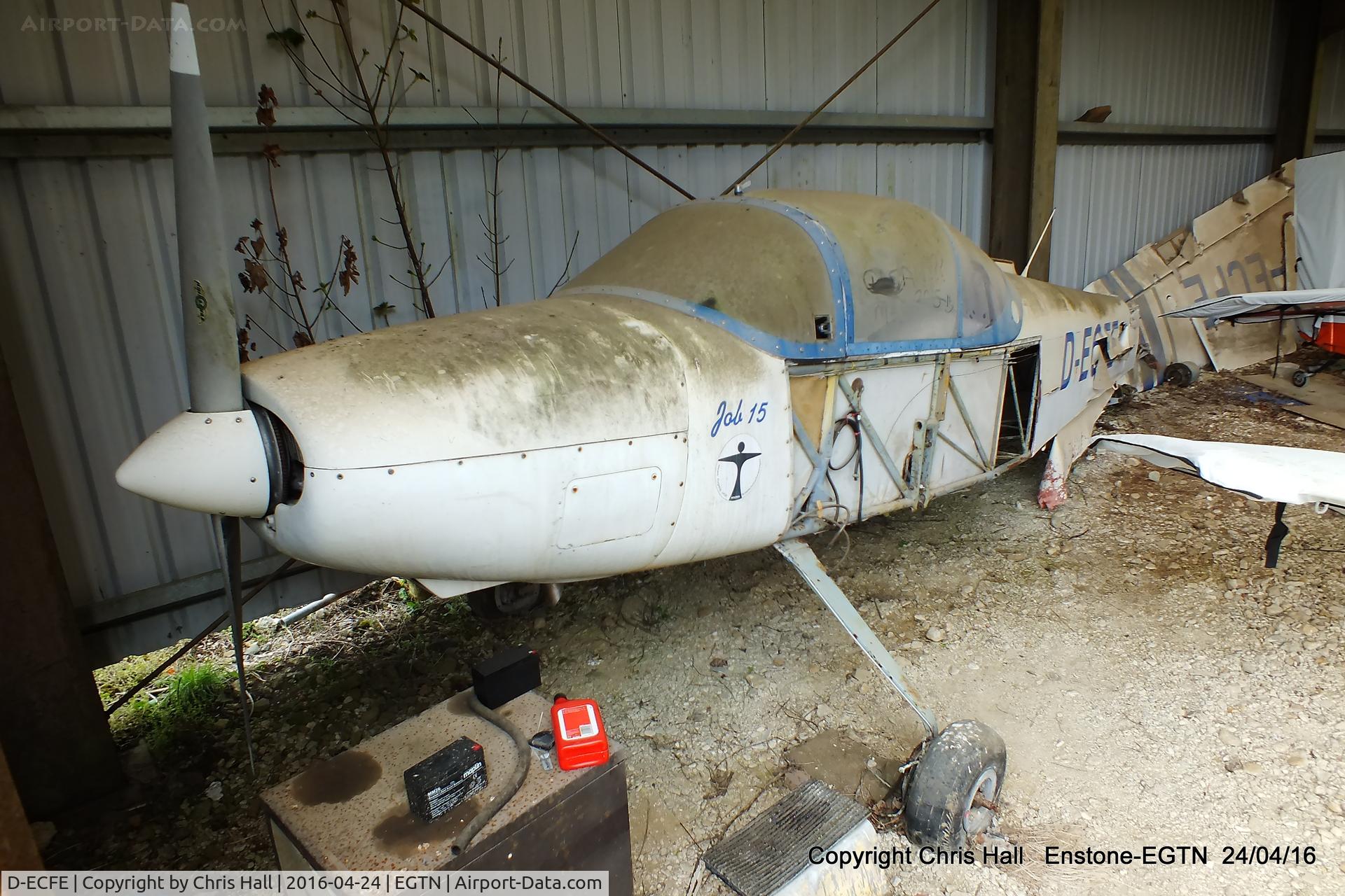 D-ECFE, 1960 Oberlerchner Job 15-150 C/N 058, at Enstone airfield