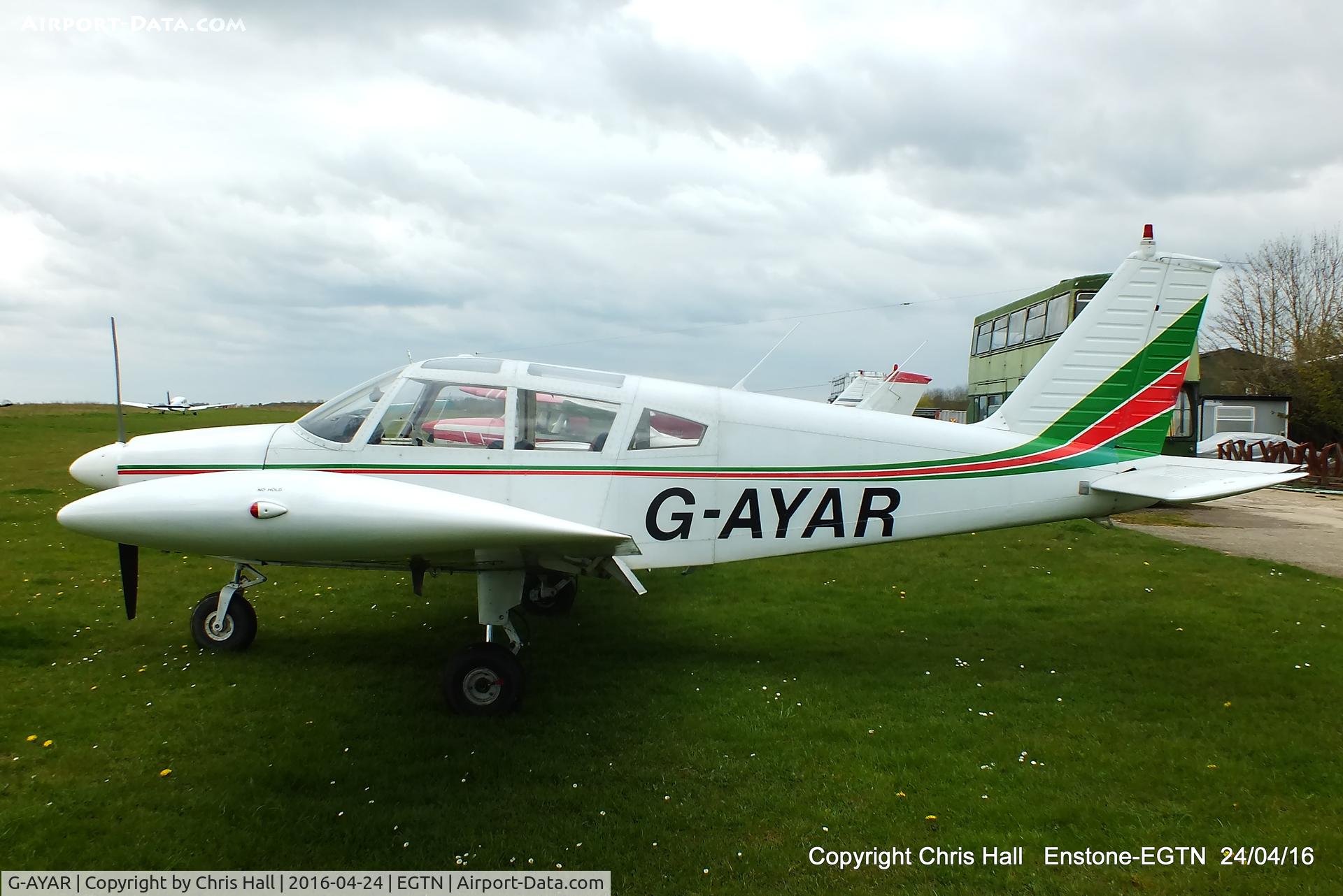 G-AYAR, 1970 Piper PA-28-180 Cherokee C/N 28-5797, at Enstone airfield