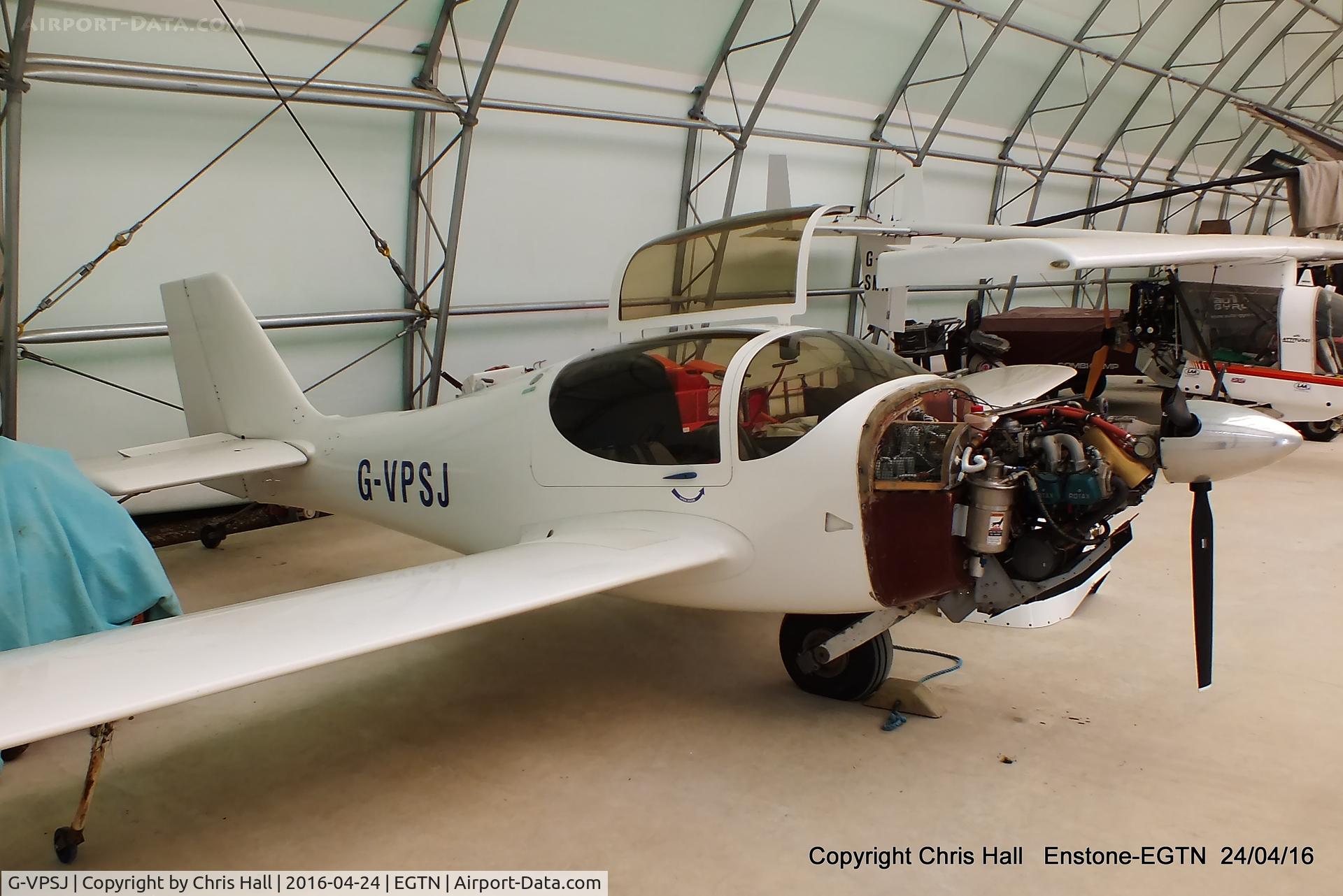 G-VPSJ, 1993 Europa Monowheel C/N PFA 247-12520, at Enstone airfield
