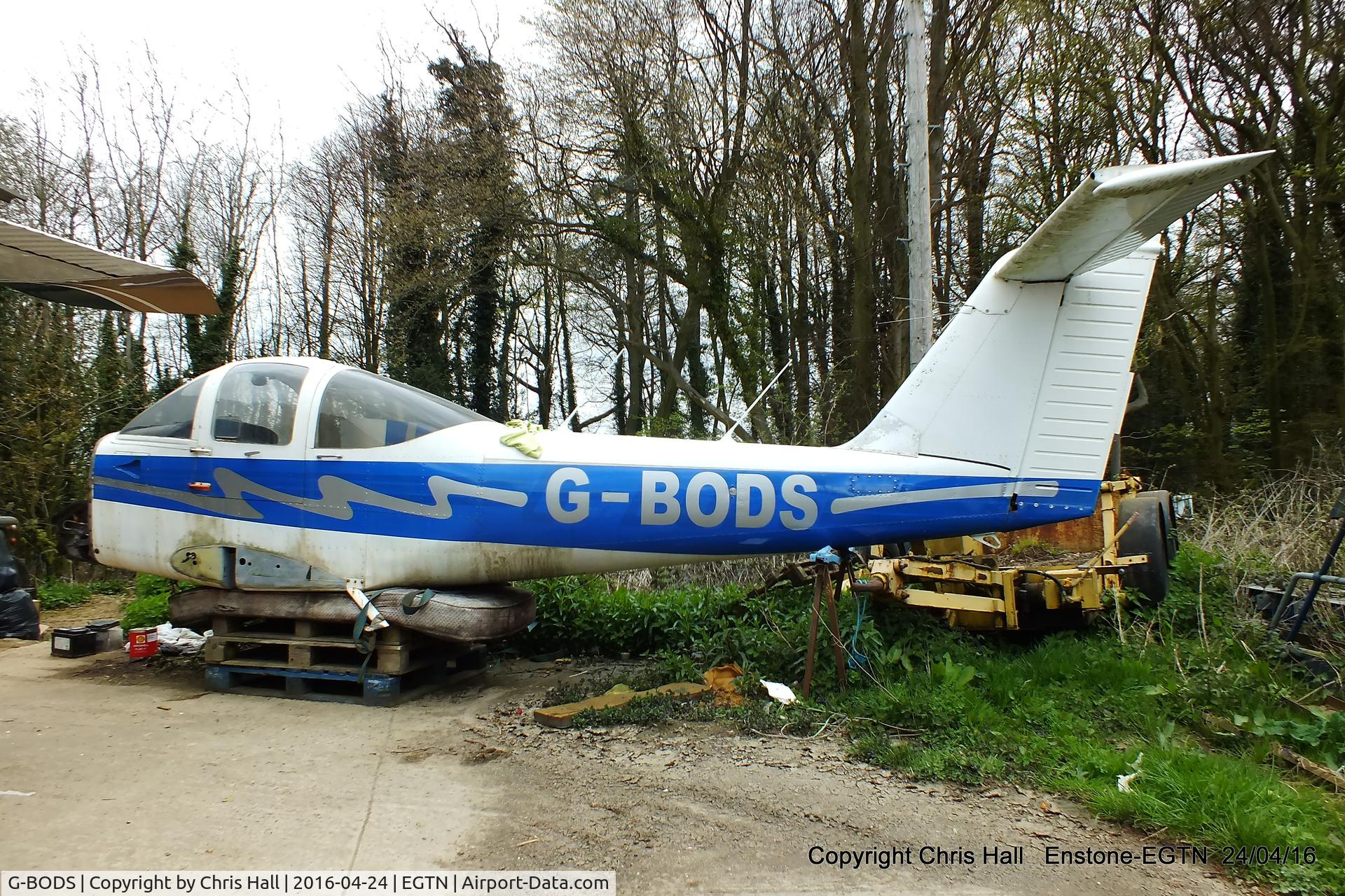 G-BODS, 1979 Piper PA-38-112 Tomahawk Tomahawk C/N 38-79A0410, at Enstone airfield