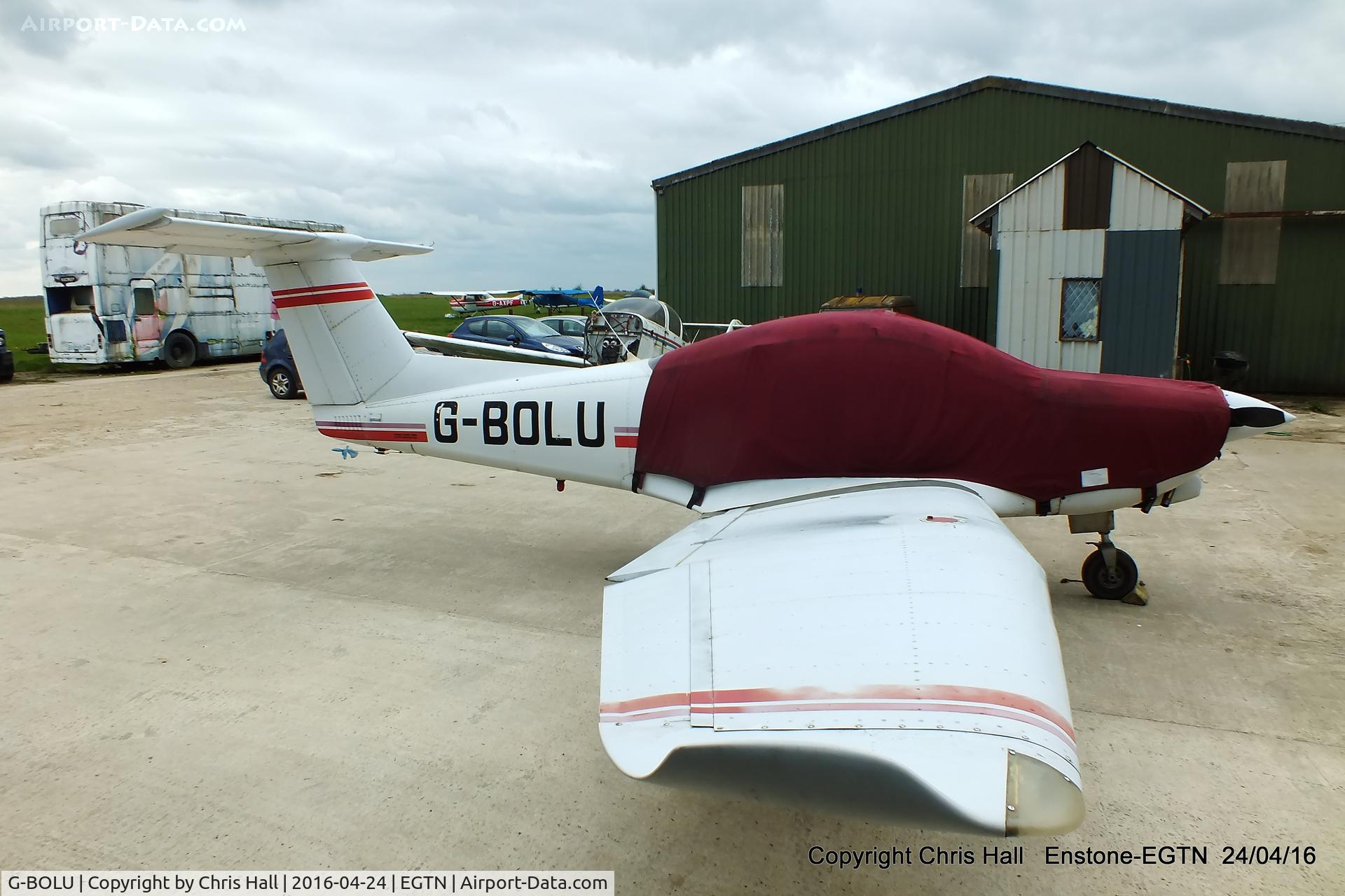 G-BOLU, 1985 Robin R-3000-120 C/N 106, at Enstone airfield