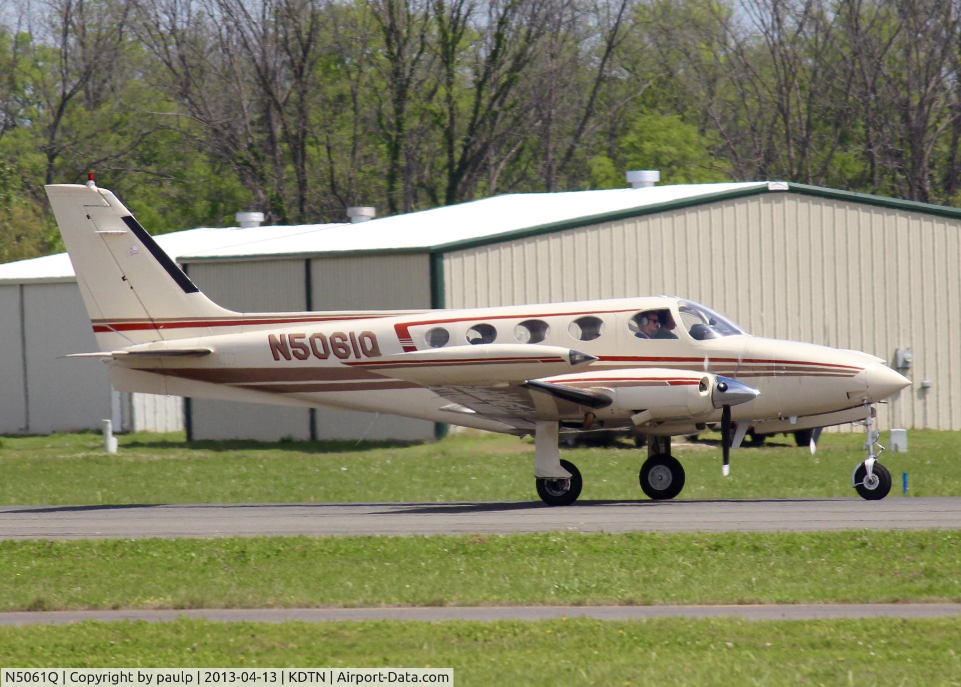 N5061Q, 1971 Cessna 340 C/N 340-0017, At Downtown Shreveport.