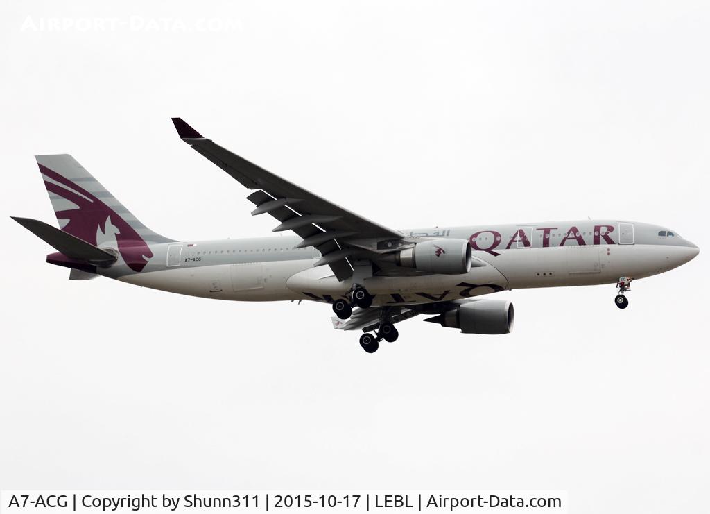 A7-ACG, 2006 Airbus A330-202 C/N 743, Landing rwy 07L