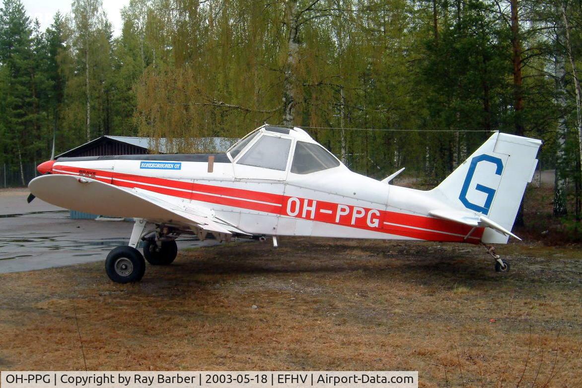 OH-PPG, Piper PA-36-300 Pawnee Brave C/N 36-7560005, Piper PA-36-300 Pawnee Brave [36-7560005] Hyvinkaa~OH 18/05/2003