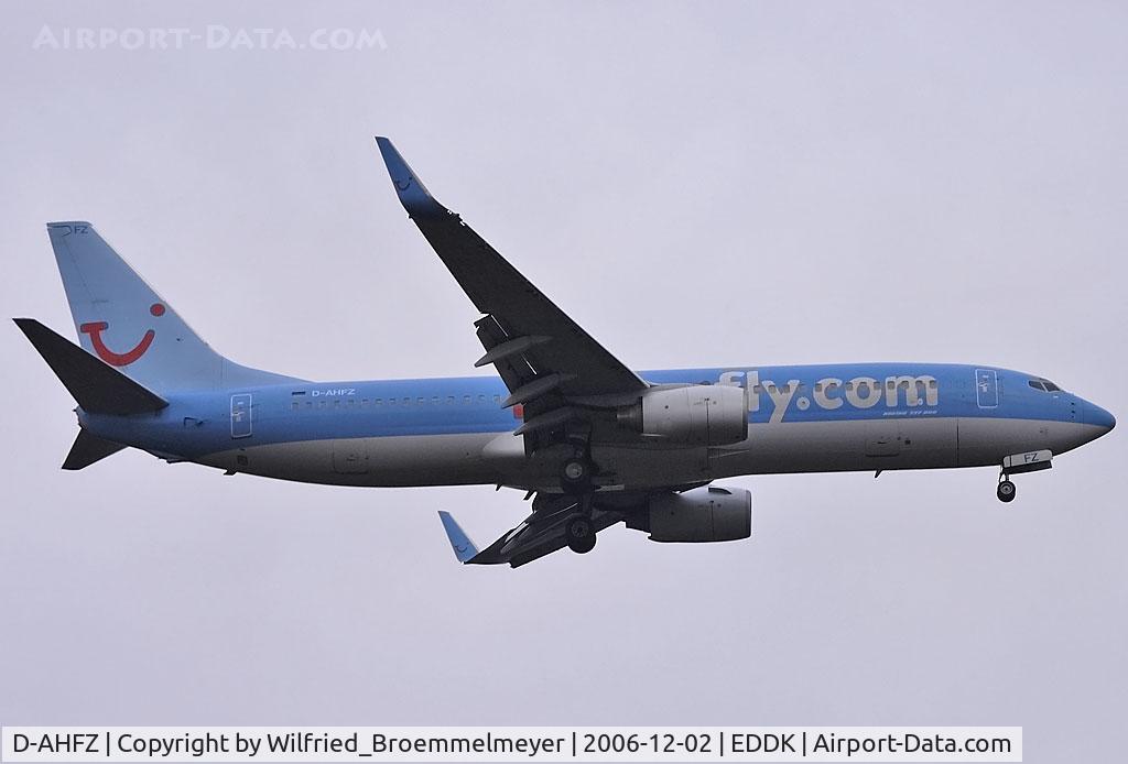 D-AHFZ, 2001 Boeing 737-8K5 C/N 30883, Hapag Lloyd Flug