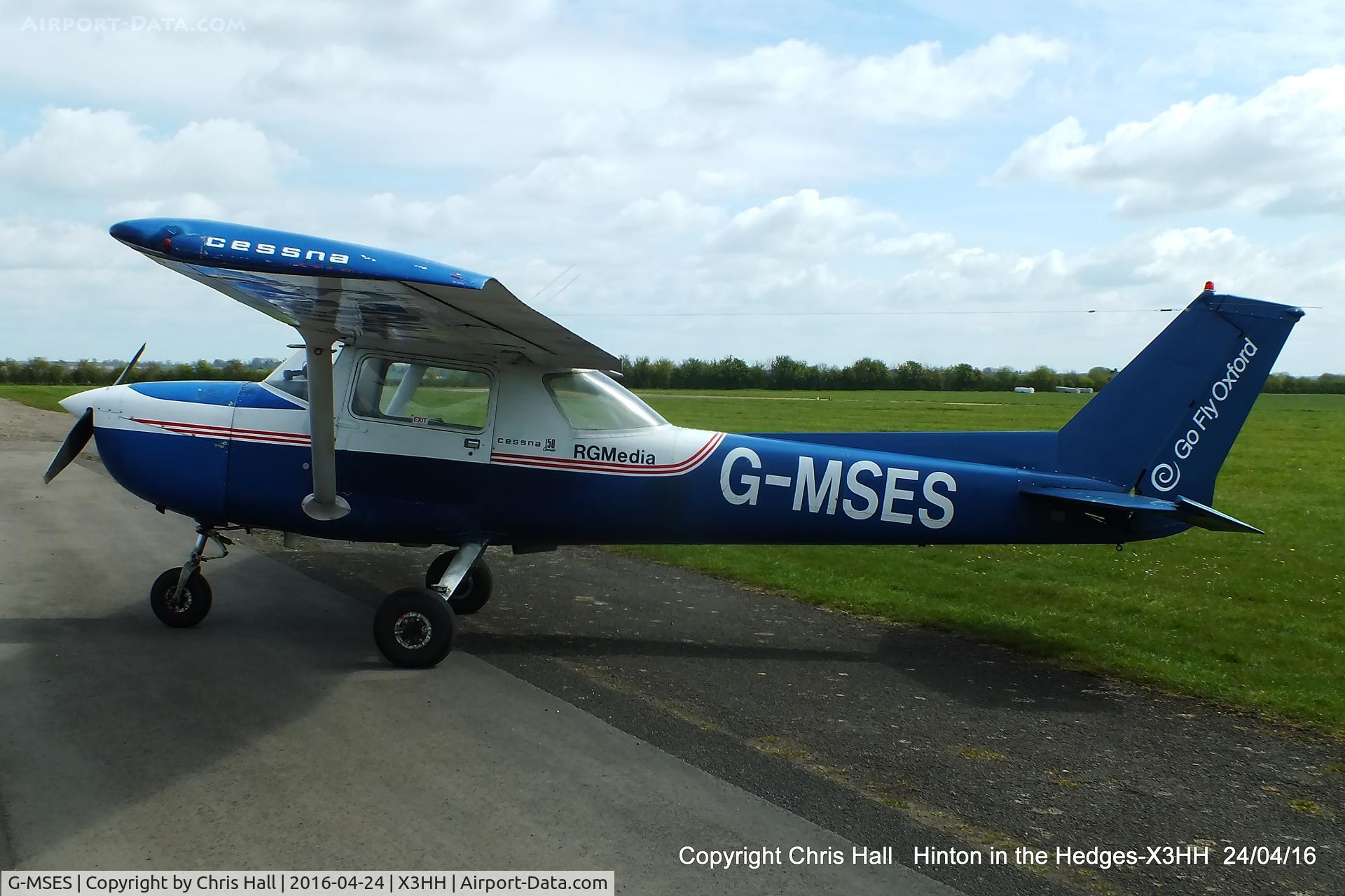 G-MSES, 1972 Cessna 150L C/N 150-72747, at Hinton in the Hedges