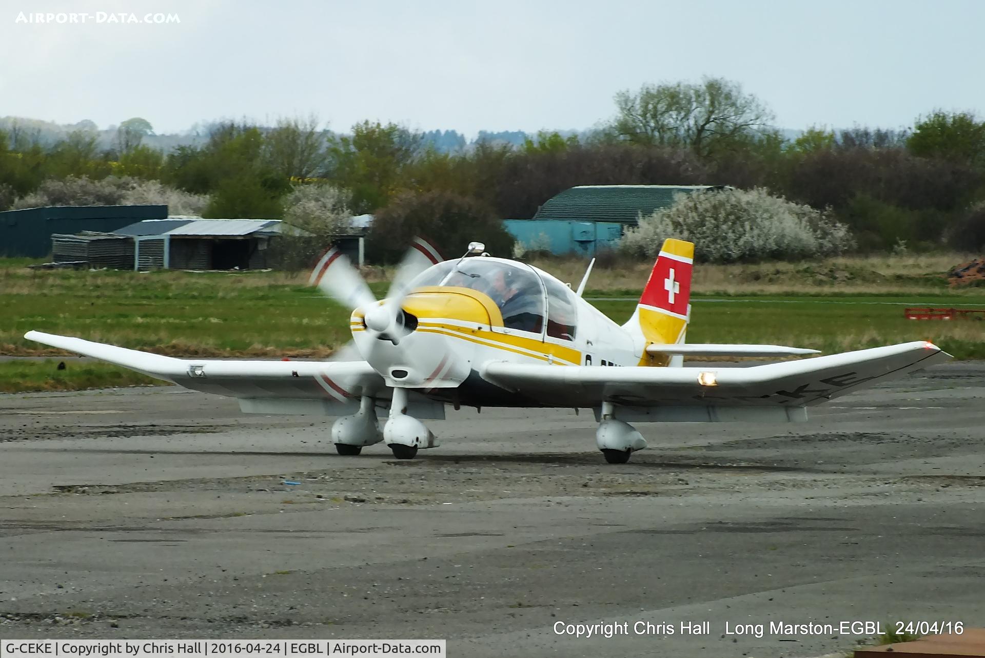 G-CEKE, 1974 Robin DR-400-180 Regent Regent C/N 943, at Long Marston