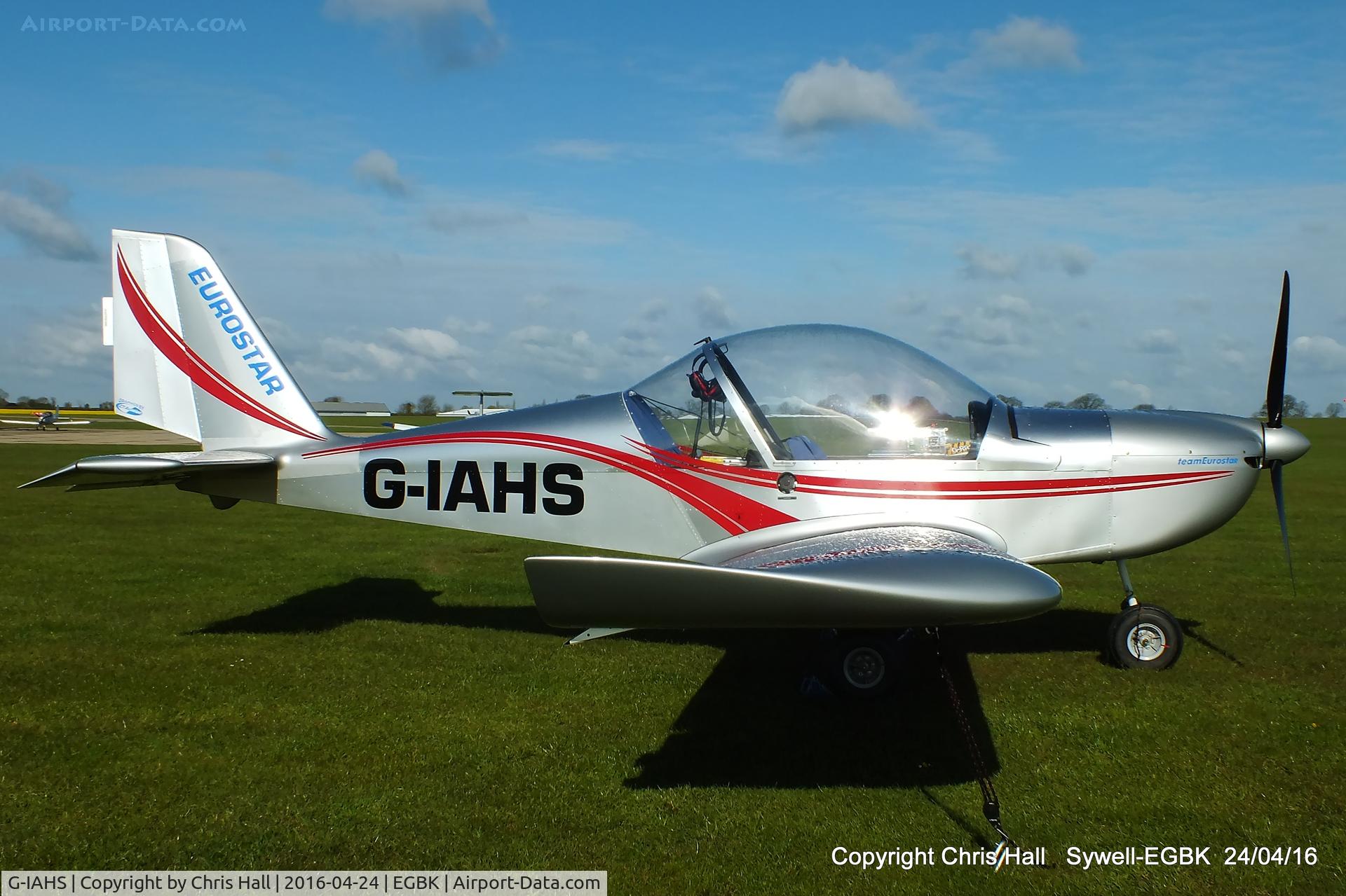 G-IAHS, 2013 Cosmik EV-97 TeamEurostar UK C/N 3601, at the EV-97 flyin at Sywell