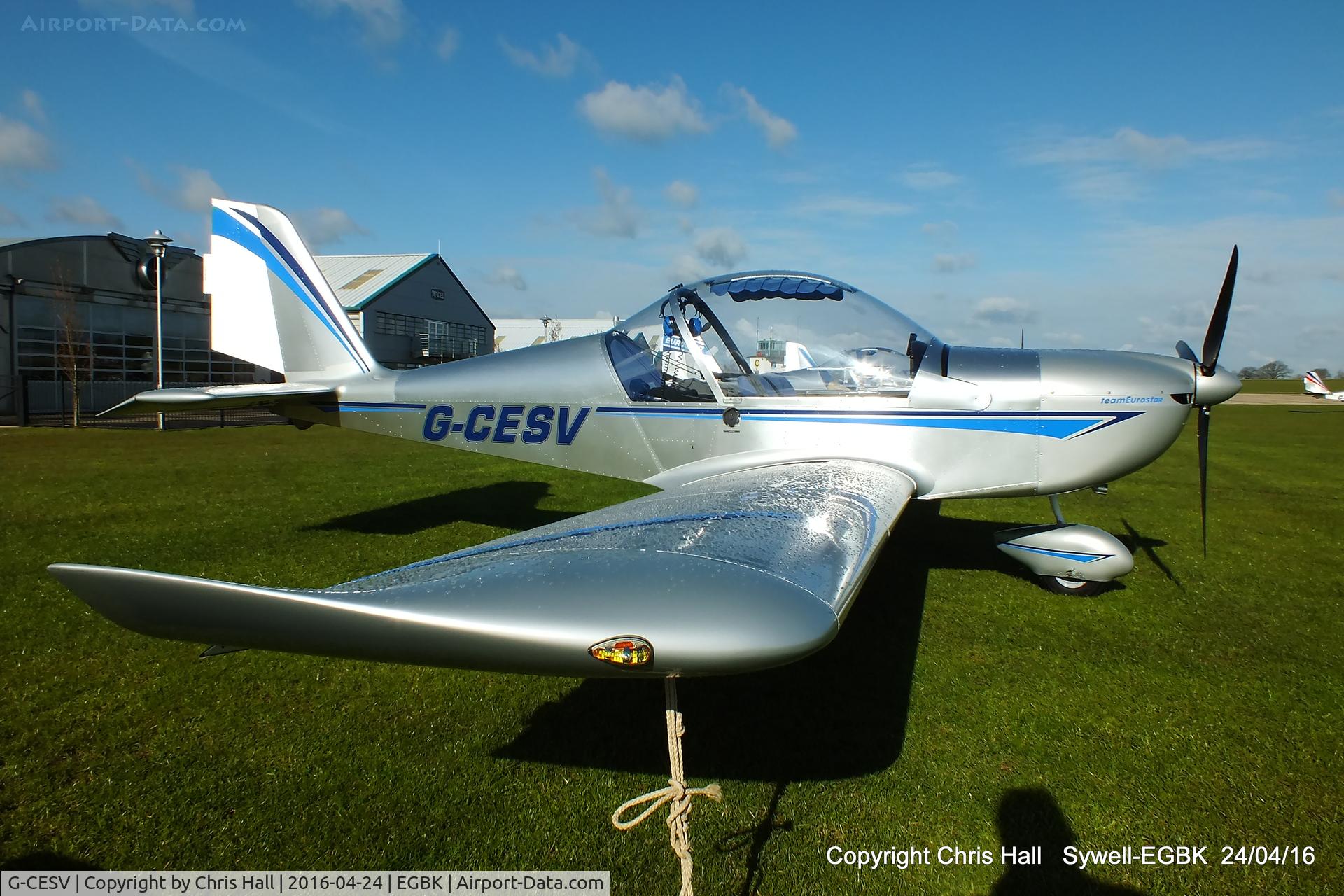 G-CESV, 2007 Cosmik EV-97 TeamEurostar UK C/N 3011, at the EV-97 flyin at Sywell