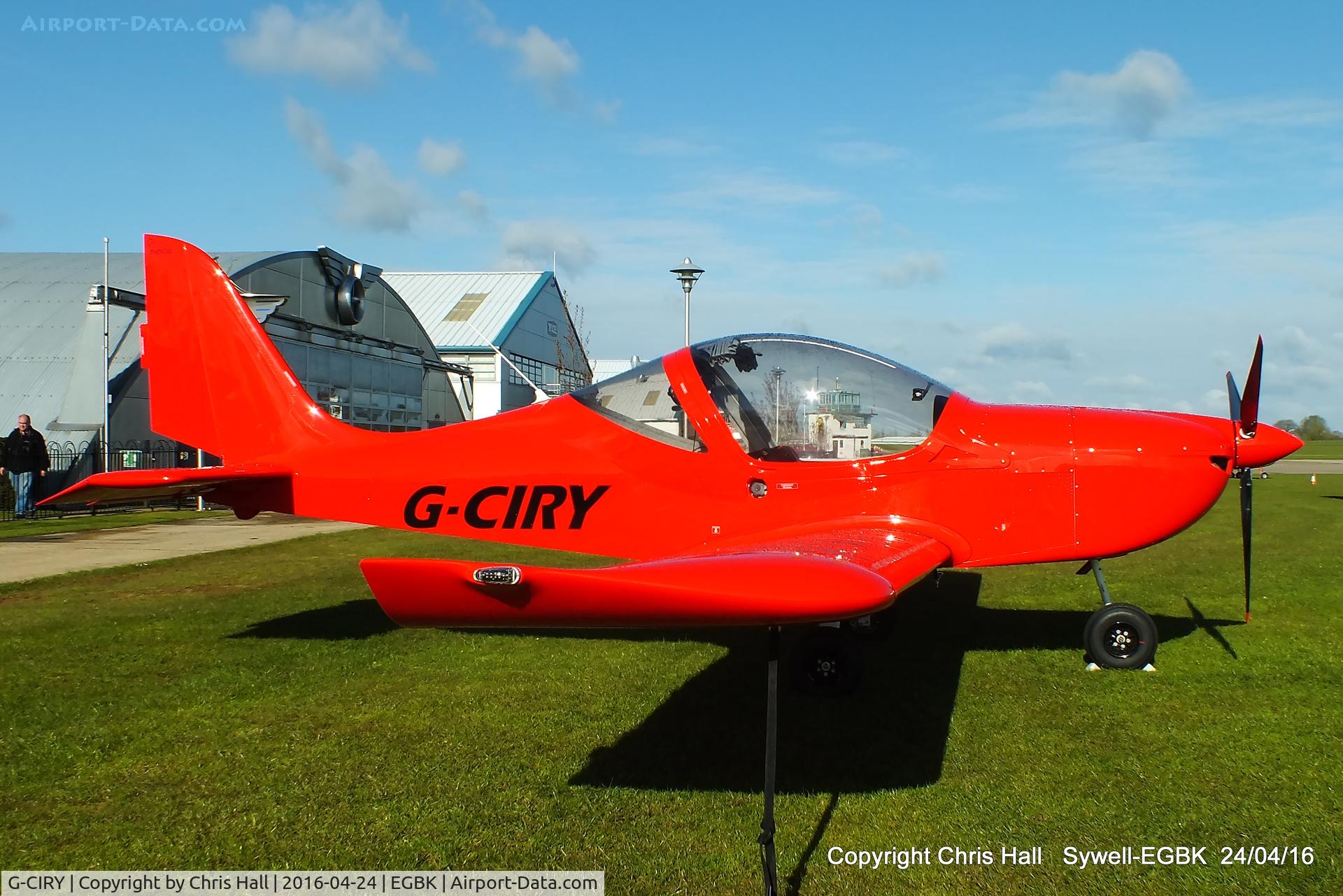G-CIRY, 2015 Evektor EV-97 Eurostar SL C/N 2015-4222, at the EV-97 flyin at Sywell