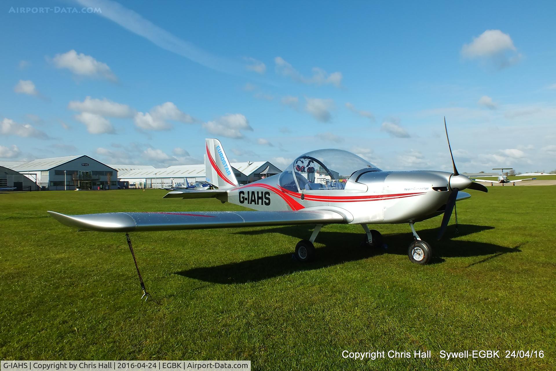 G-IAHS, 2013 Cosmik EV-97 TeamEurostar UK C/N 3601, at the EV-97 flyin at Sywell