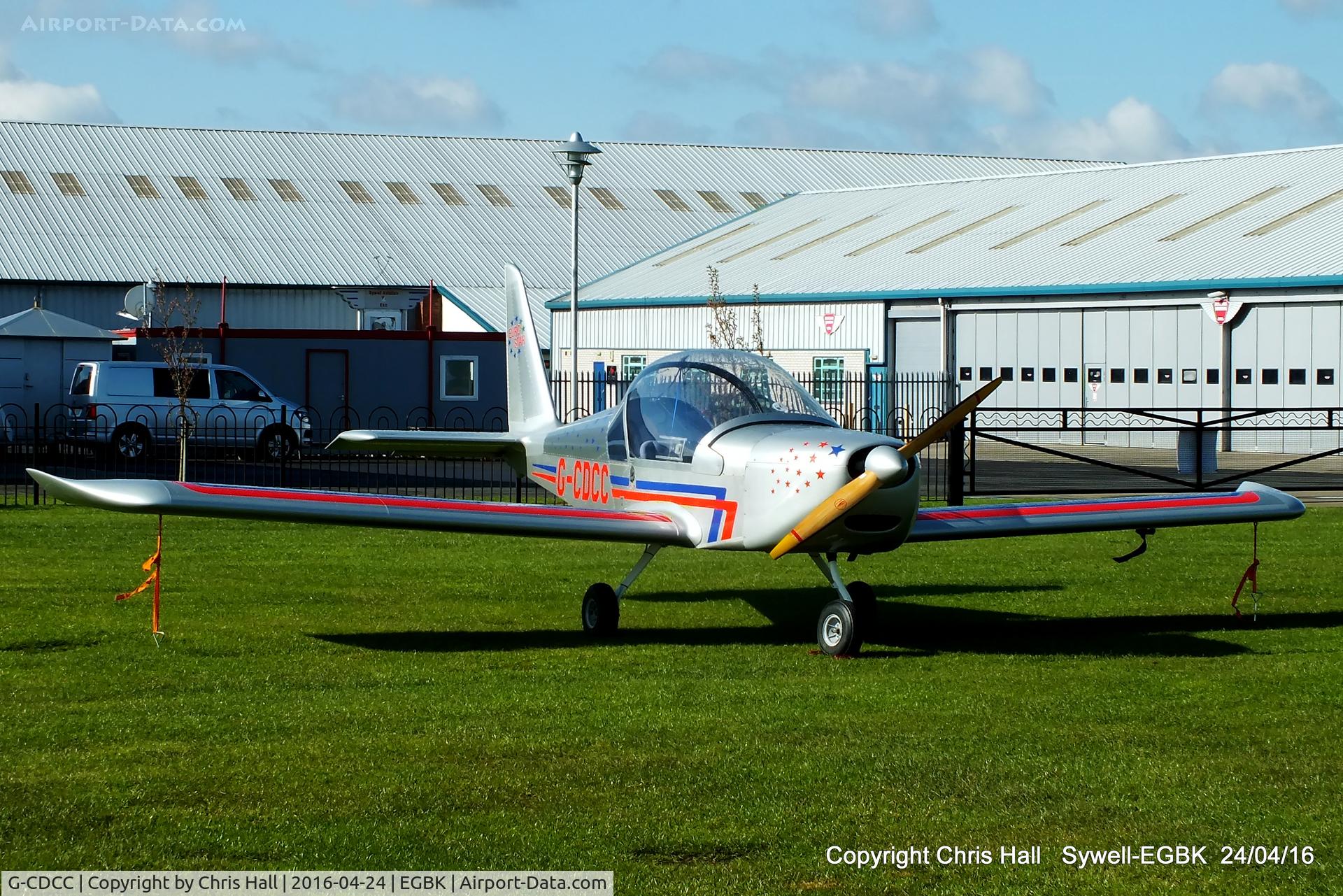 G-CDCC, 2004 Aerotechnik EV-97A Eurostar C/N PFA 315A-14262, at the EV-97 flyin at Sywell