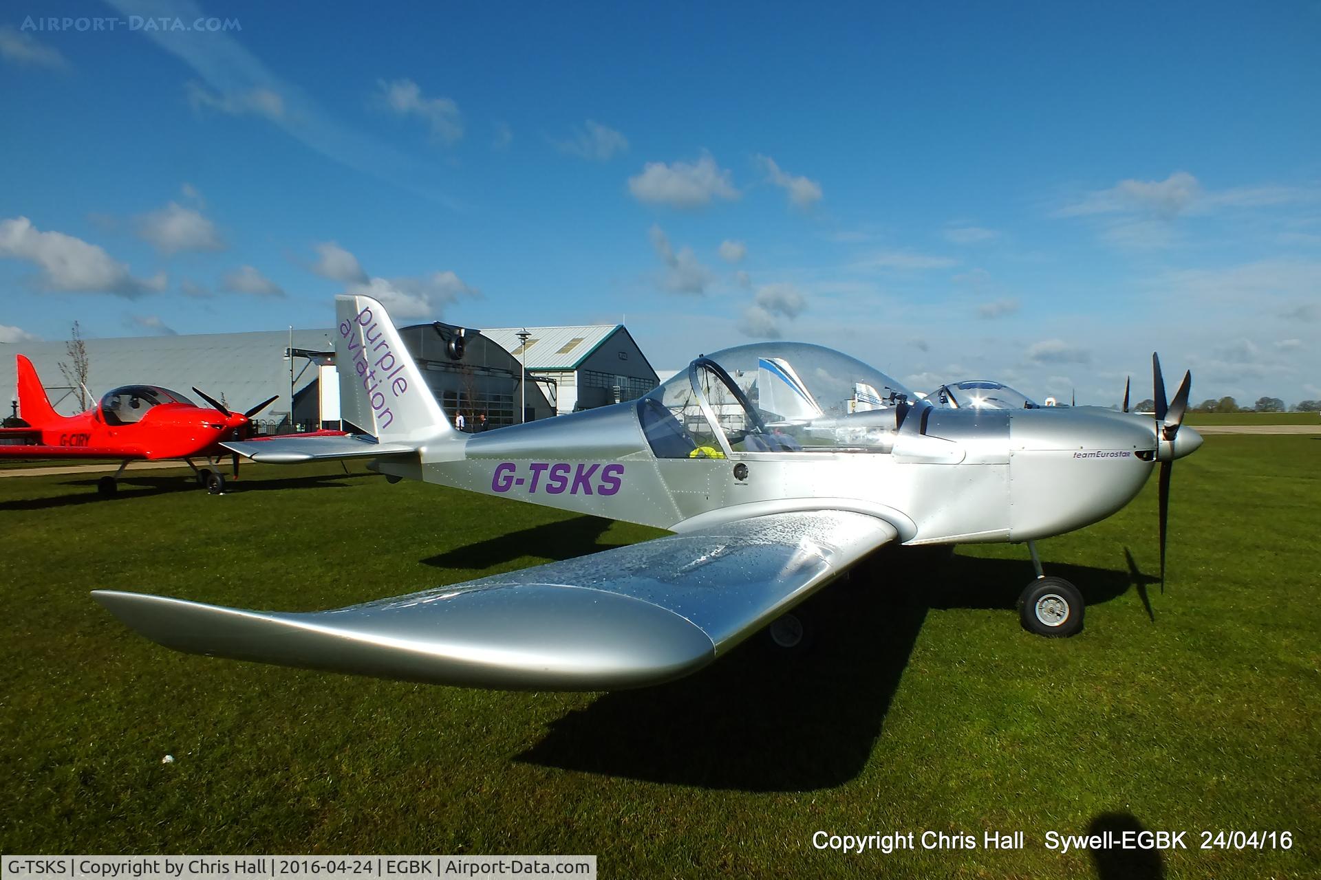 G-TSKS, 2009 Cosmik EV-97 TeamEurostar UK C/N 3320, at the EV-97 flyin at Sywell