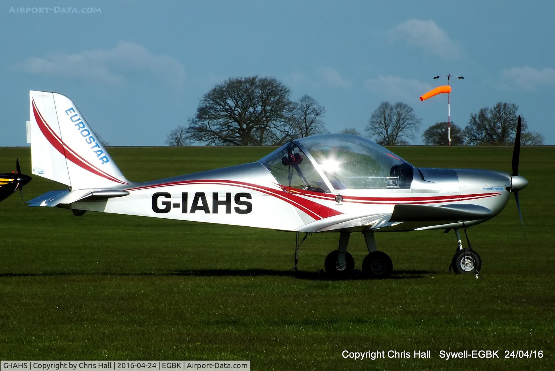 G-IAHS, 2013 Cosmik EV-97 TeamEurostar UK C/N 3601, at the EV-97 flyin at Sywell