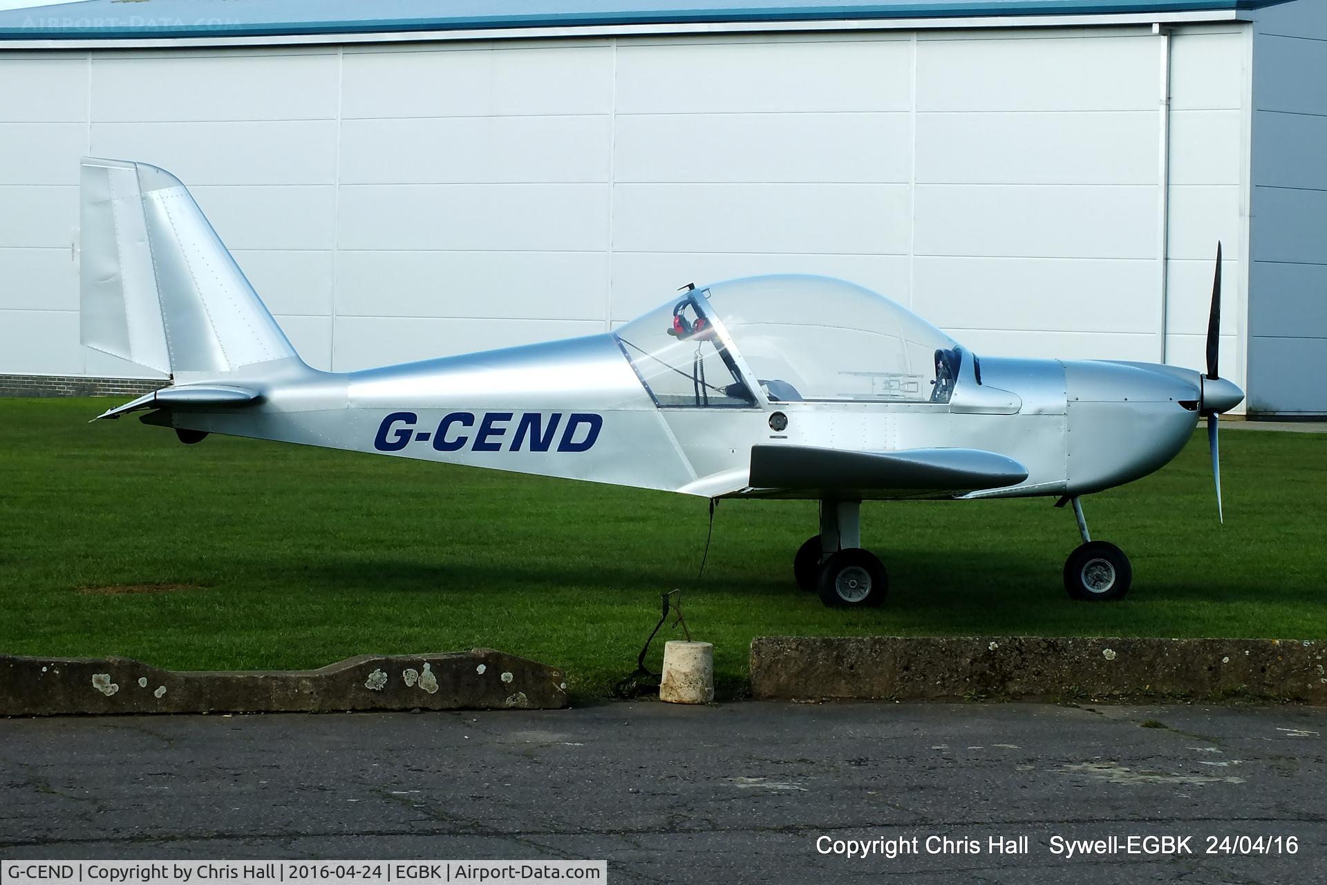 G-CEND, 2007 Cosmik EV-97 TeamEurostar UK C/N 2916, at the EV-97 flyin at Sywell