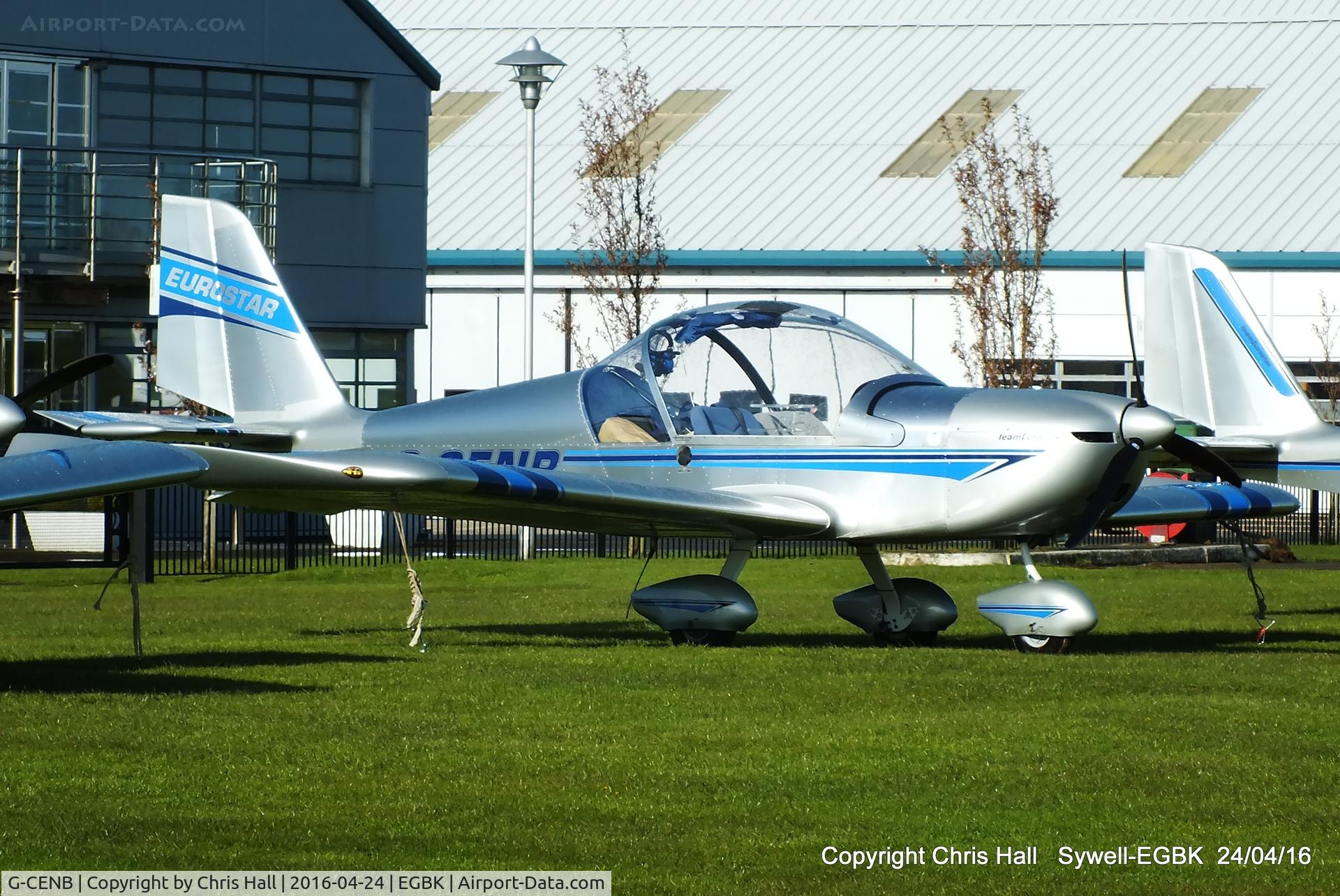 G-CENB, 2007 Cosmik EV-97 TeamEurostar UK C/N 2913, at the EV-97 flyin at Sywell