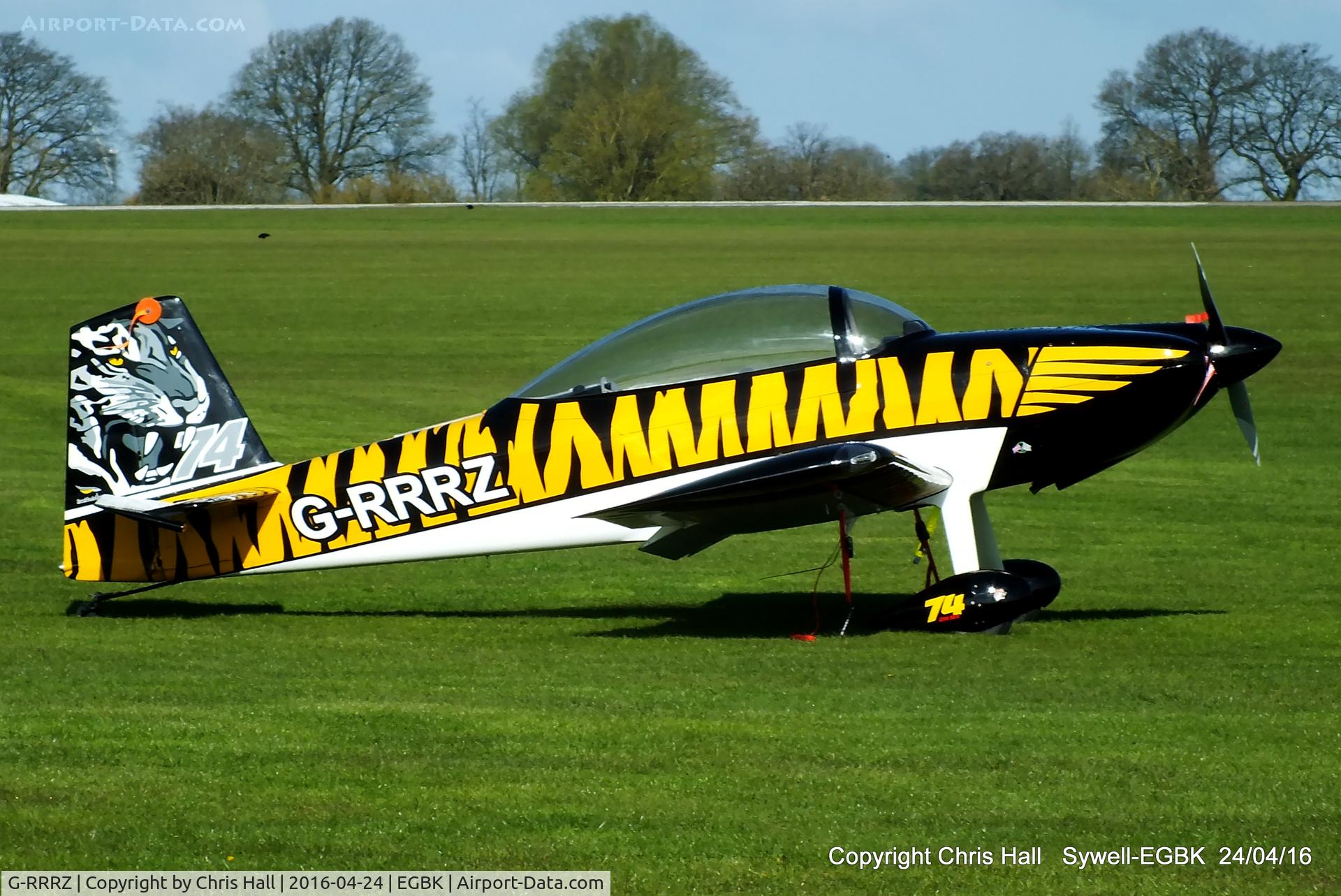 G-RRRZ, 2013 Vans RV-8 C/N PFA 305-15107, at Sywell