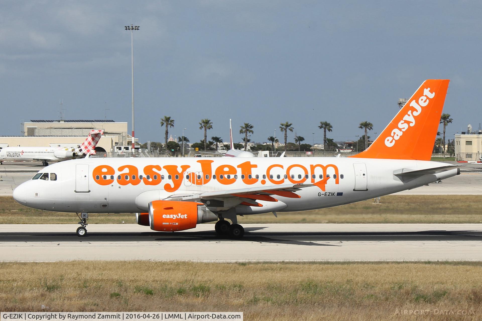 G-EZIK, 2005 Airbus A319-111 C/N 2481, A319 G-EZIK Easyjet