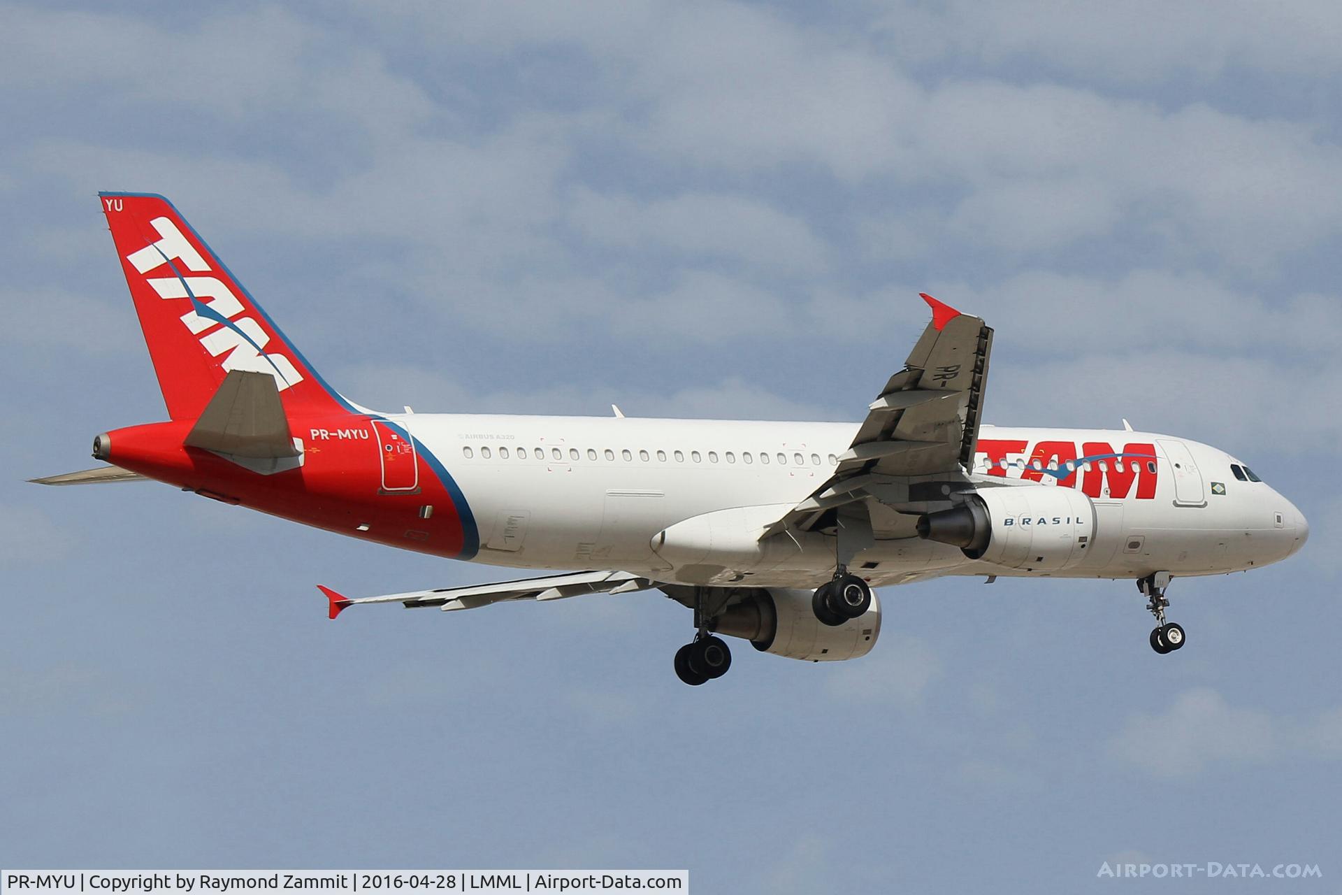 PR-MYU, 2012 Airbus A320-214 C/N 5209, A320 PR-MYU TAM Brasil