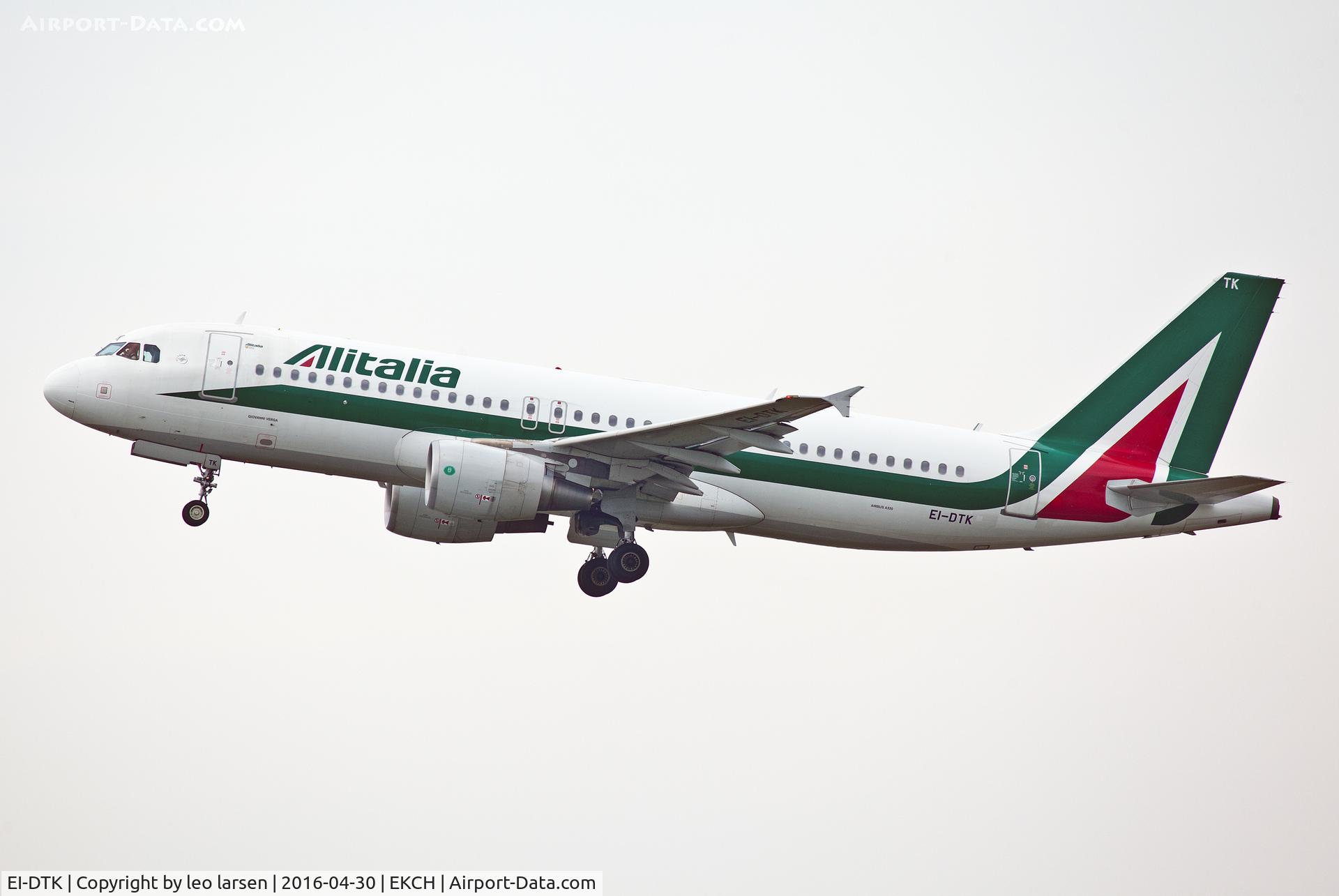 EI-DTK, 2009 Airbus A320-216 C/N 4075, Copenhagen 30.4.16