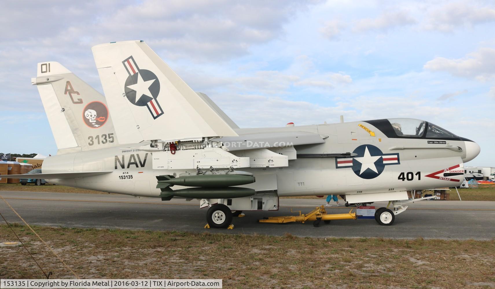 153135, LTV A-7A Corsair II C/N A-044, A-7A Corsair