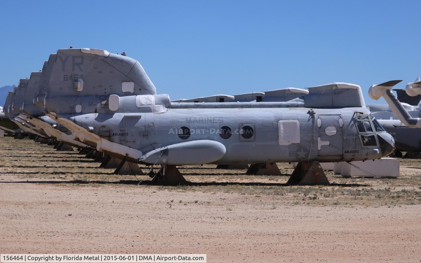 156464, Boeing Vertol CH-46F Sea Knight C/N 2534, CH-46F