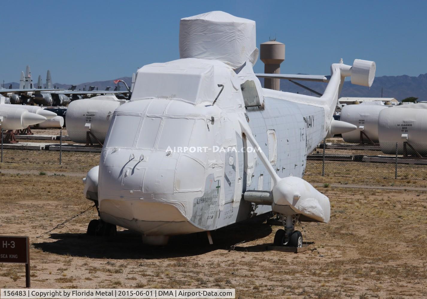 156483, Sikorsky SH-3H Sea King C/N 61429, SH-3H