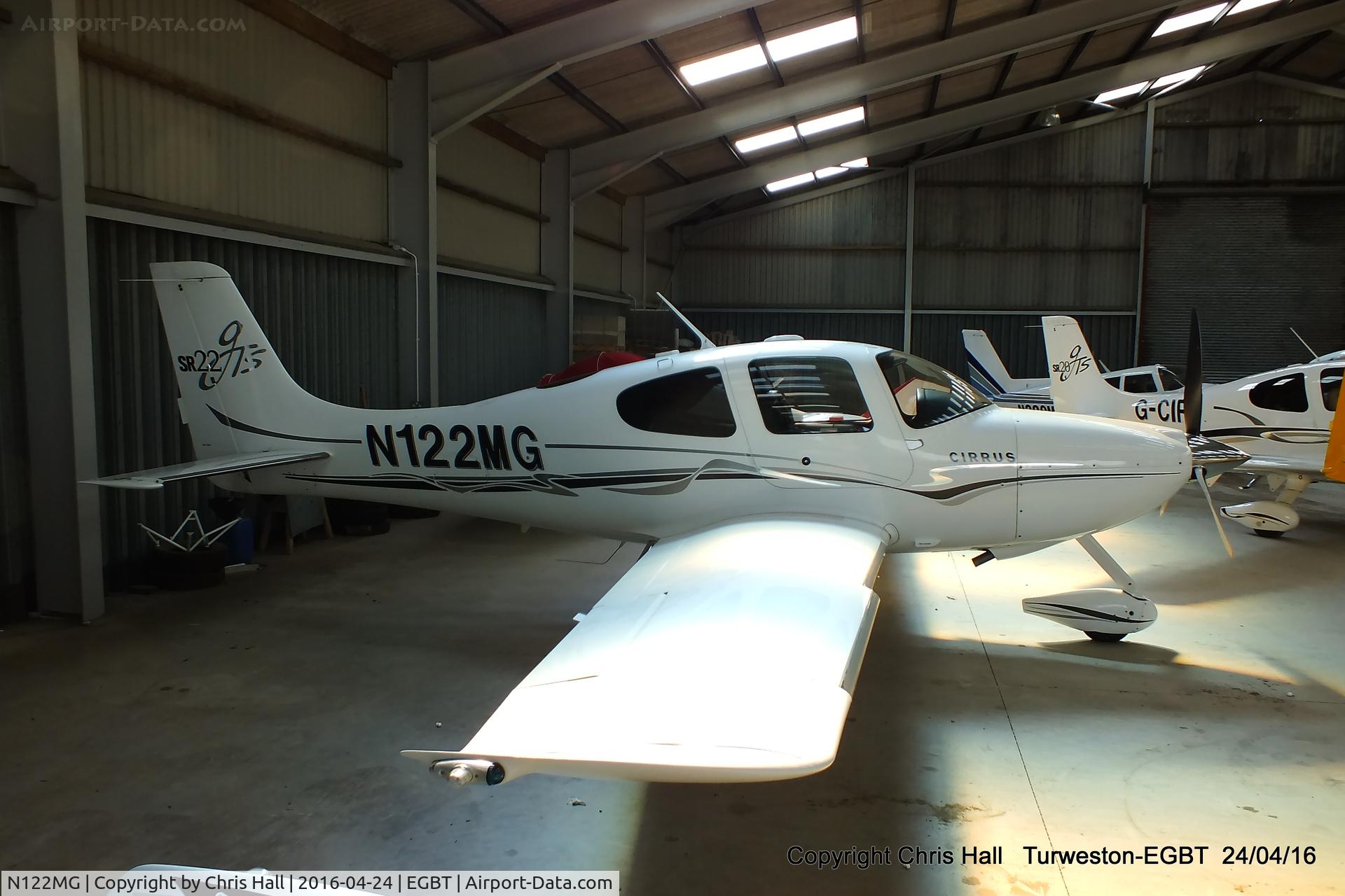 N122MG, 2005 Cirrus SR22 GTS C/N 1250, at Turweston