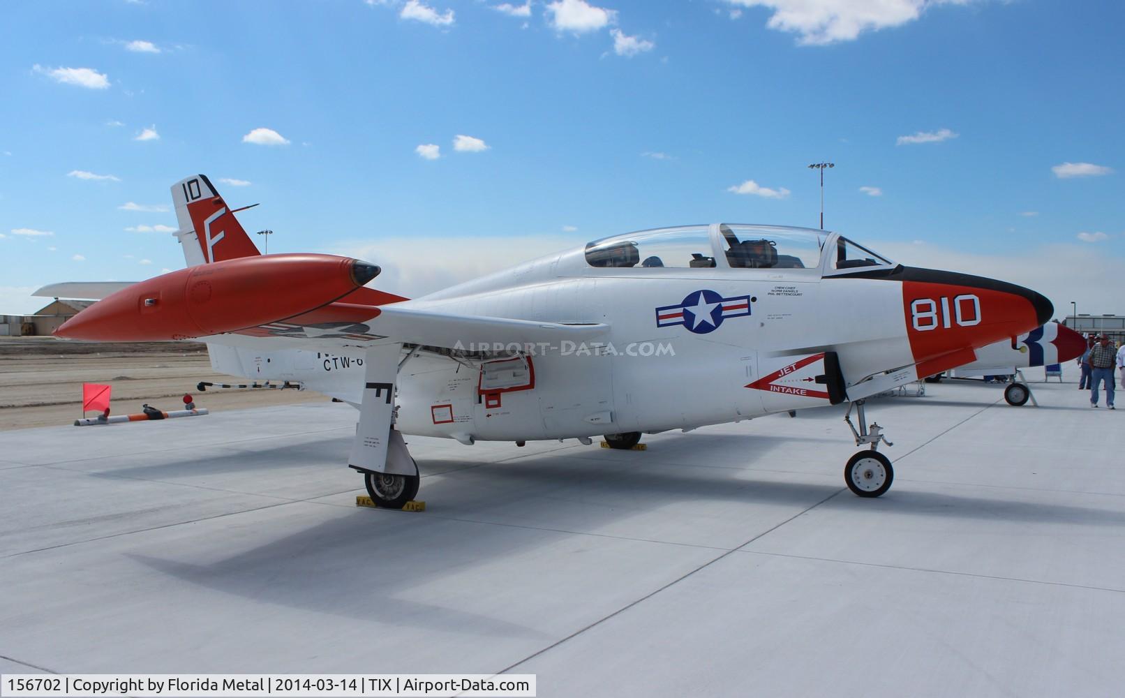 156702, North American T-2C Buckeye C/N 318-17, T-2C Buckeye