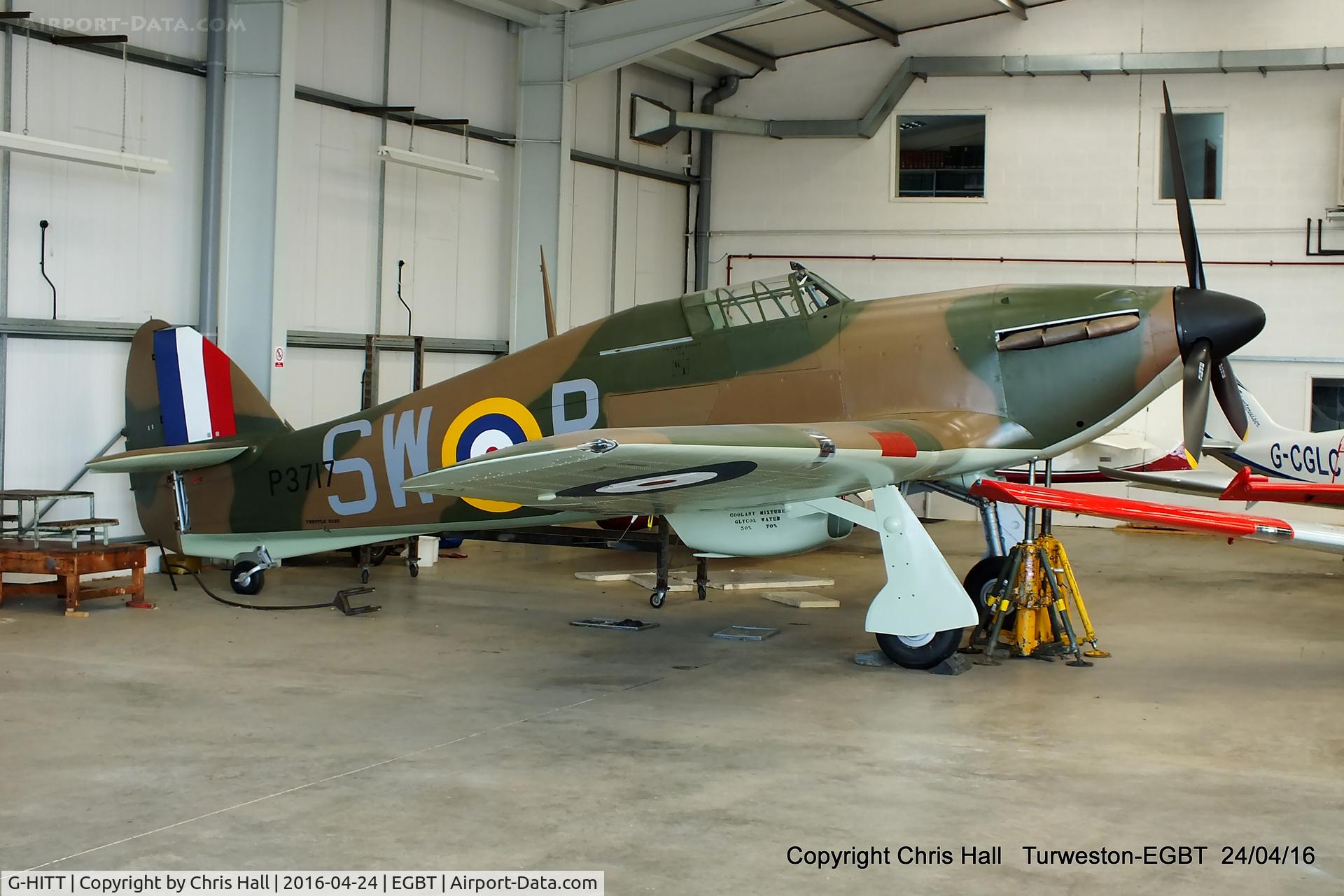 G-HITT, 1940 Hawker Hurricane I C/N Not found / see comment, at Turweston