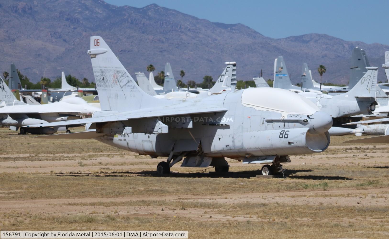 156791, Ling Temco Vought EA-7L C/N E.058, EA-7L