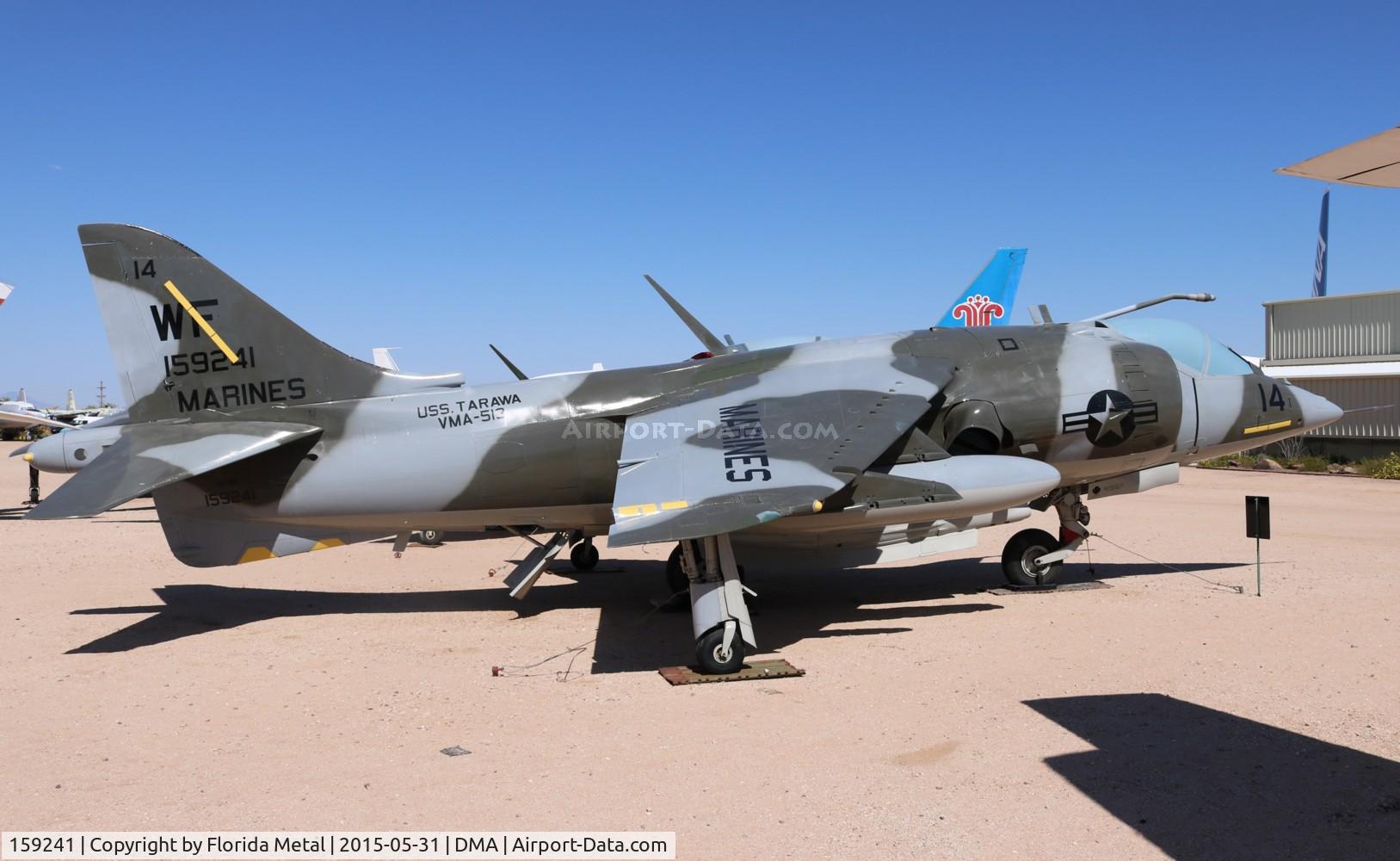 159241, Hawker Siddeley AV-8A Harrier C/N 712172, AV-8A