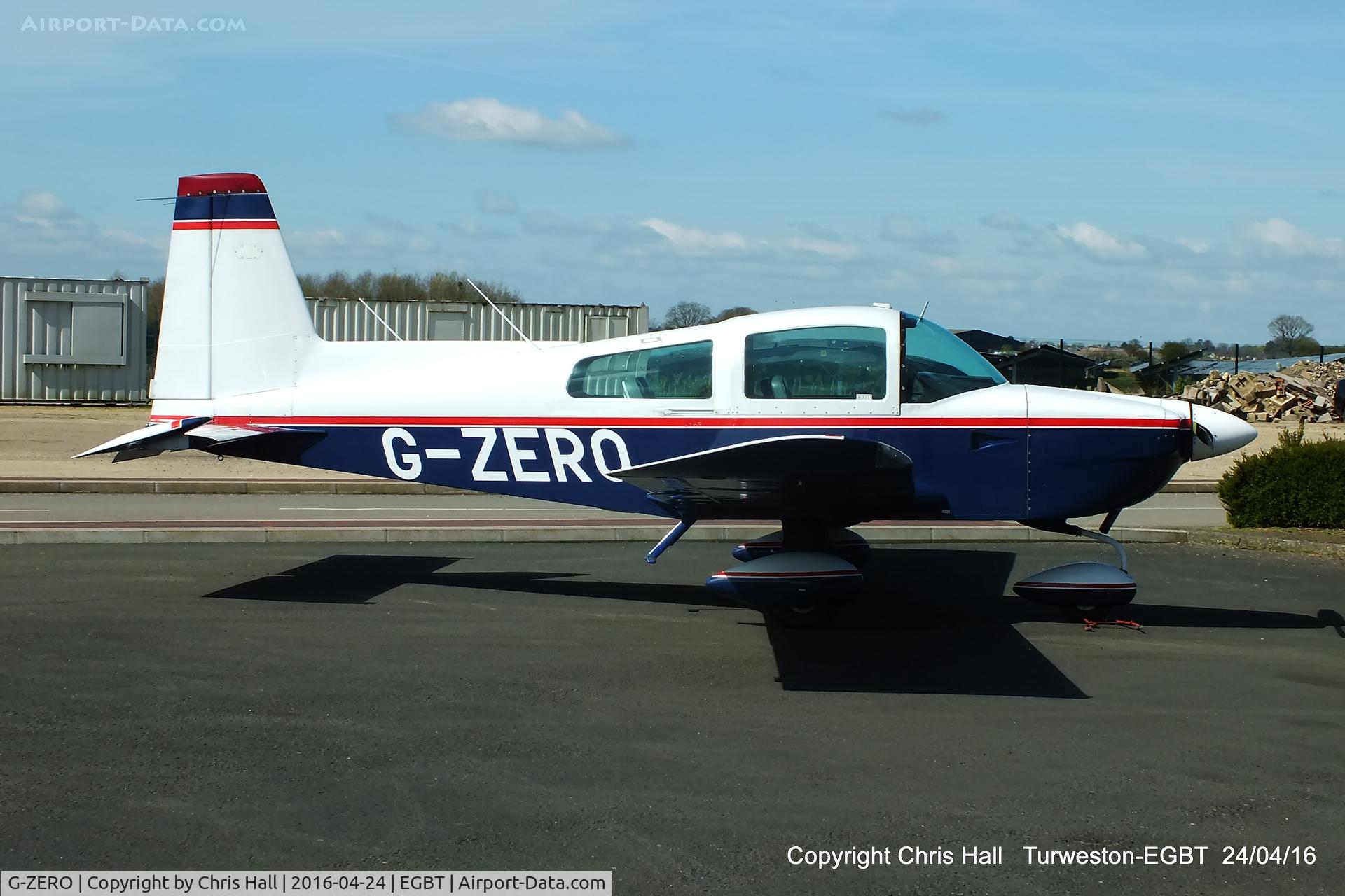 G-ZERO, 1975 Grumman American AA-5B Tiger C/N AA5B-0051, at Turweston
