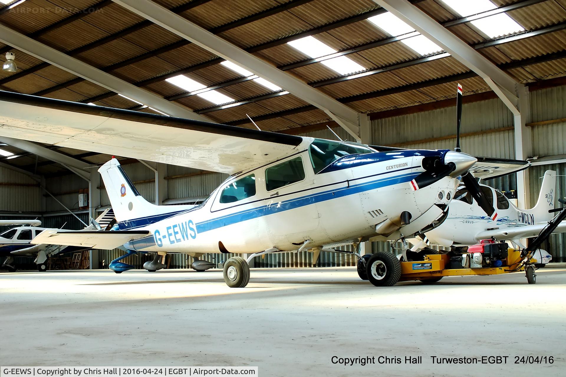G-EEWS, 1981 Cessna T210N Turbo Centurion C/N 210-64341, at Turweston