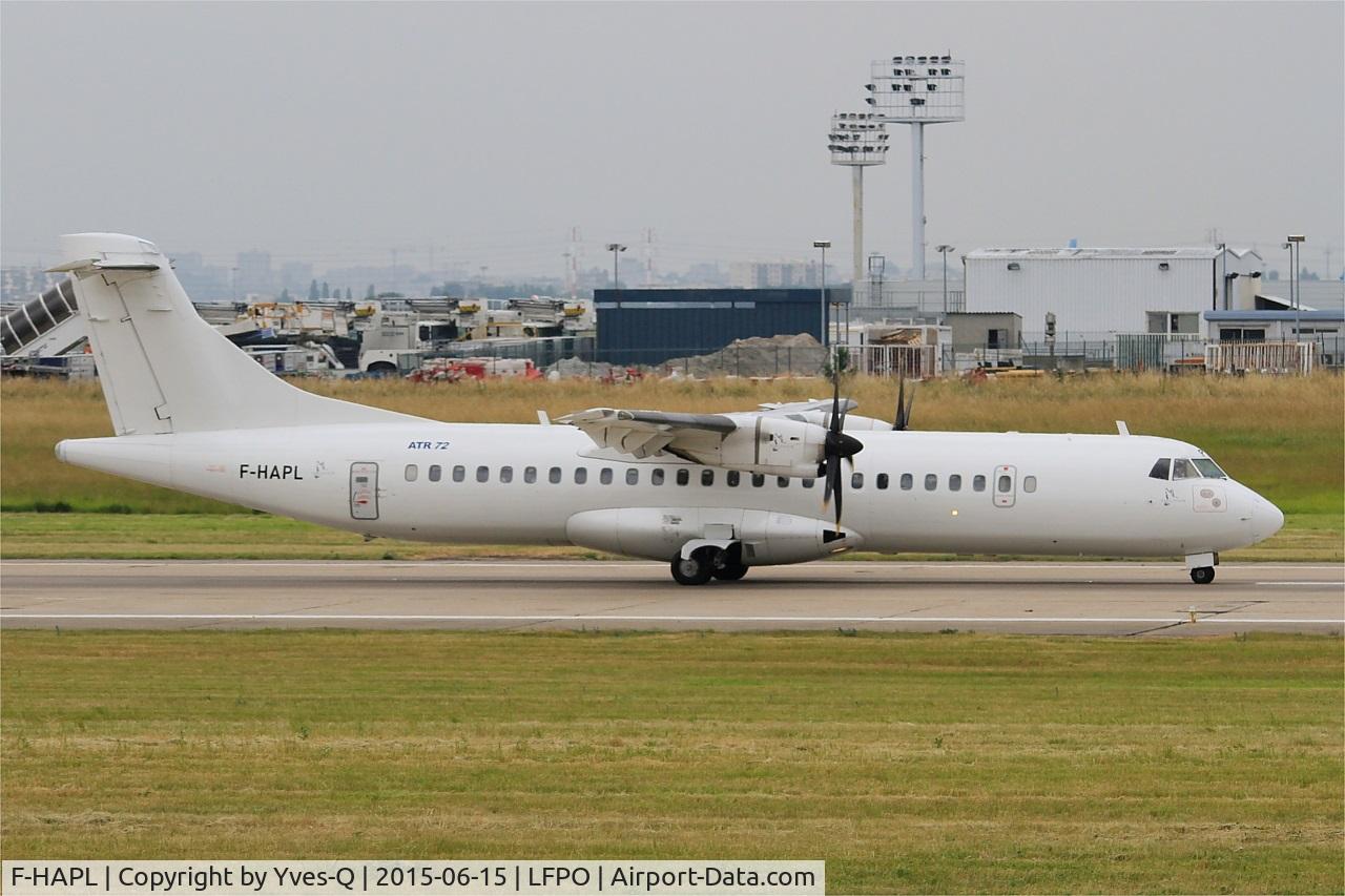F-HAPL, 2000 ATR 72-212A C/N 654, ATR 72-212A, Take off run rwy 08, Paris-Orly Airport (LFPO-ORY)