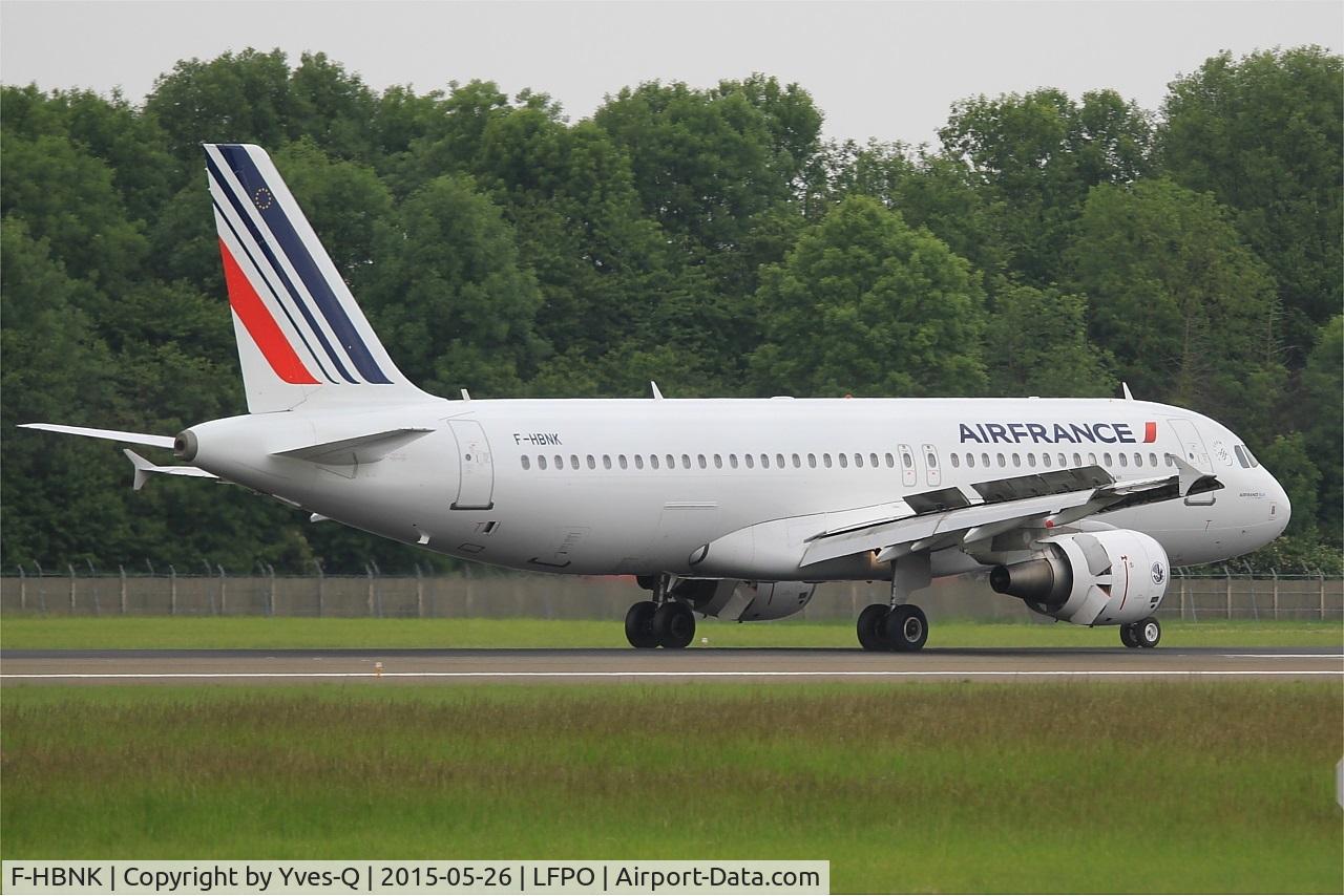 F-HBNK, 2012 Airbus A320-214 C/N 5084, Airbus A320-214, Reverse thrust landing rwy 06, Paris-Orly airport (LFPO-ORY)