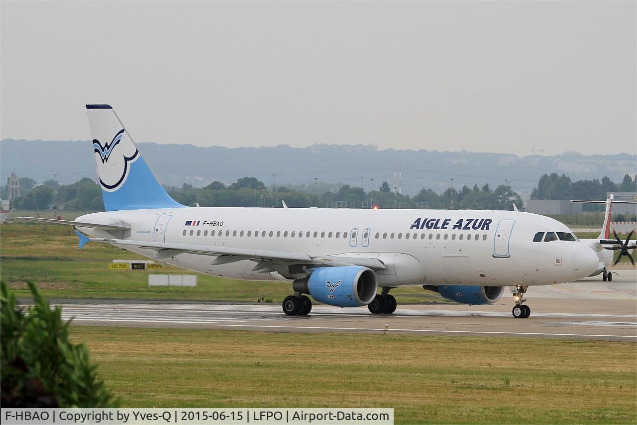 F-HBAO, 2011 Airbus A320-214 C/N 4589, Airbus A320-214, Ready to take off rwy 08, Paris-Orly airport (LFPO-ORY)