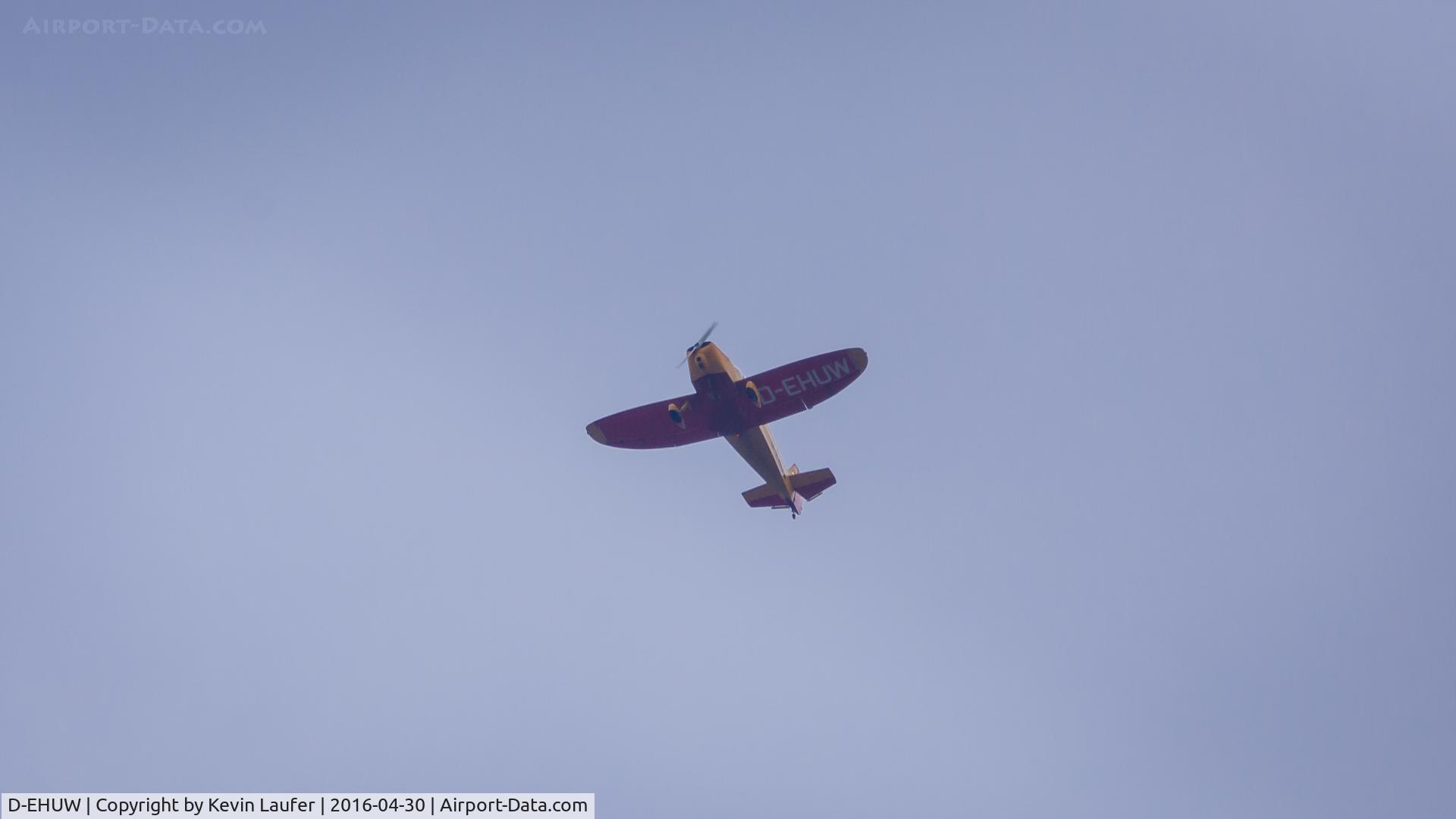 D-EHUW, 1966 Binder CP-301S Smaragd C/N AB 703, Das Flugzeug überflog Günzburg