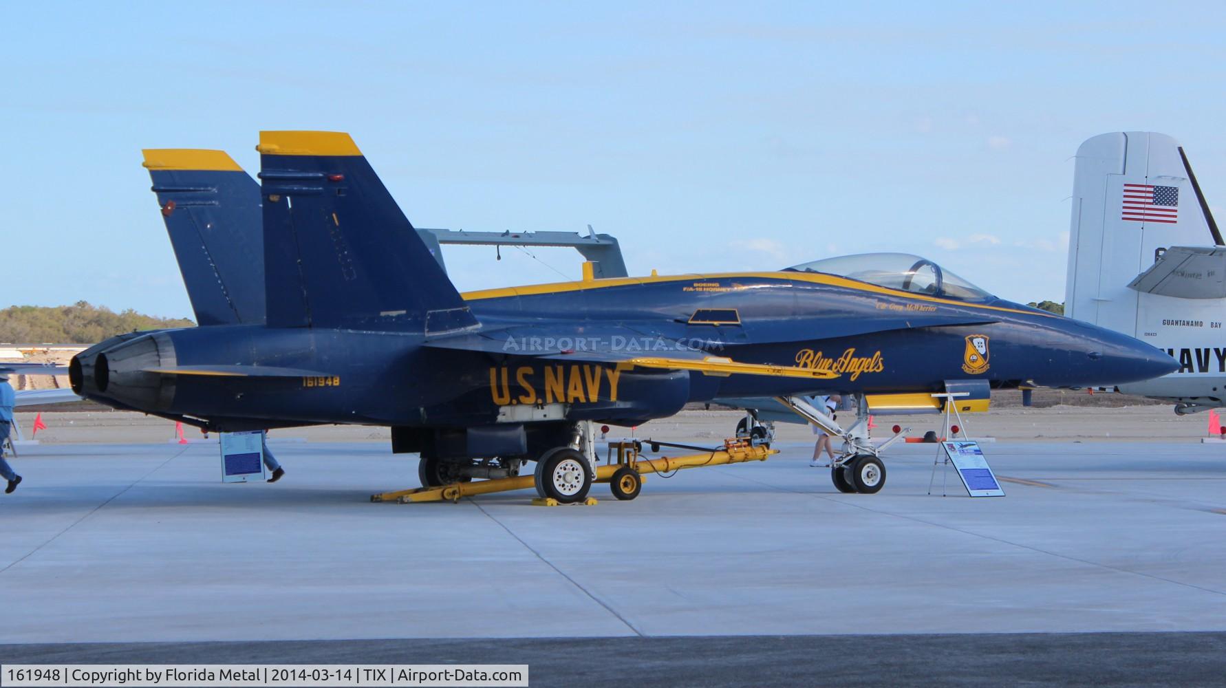 161948, McDonnell Douglas F/A-18A Hornet C/N 0157, Blue Angels F-18