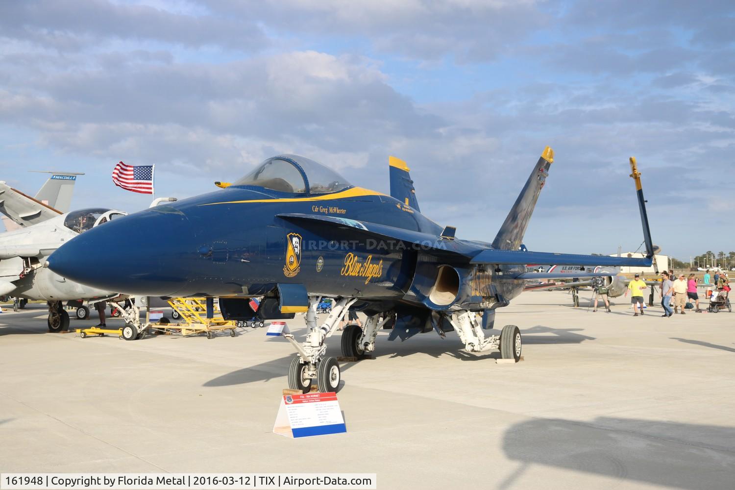 161948, McDonnell Douglas F/A-18A Hornet C/N 0157, Blue Angels