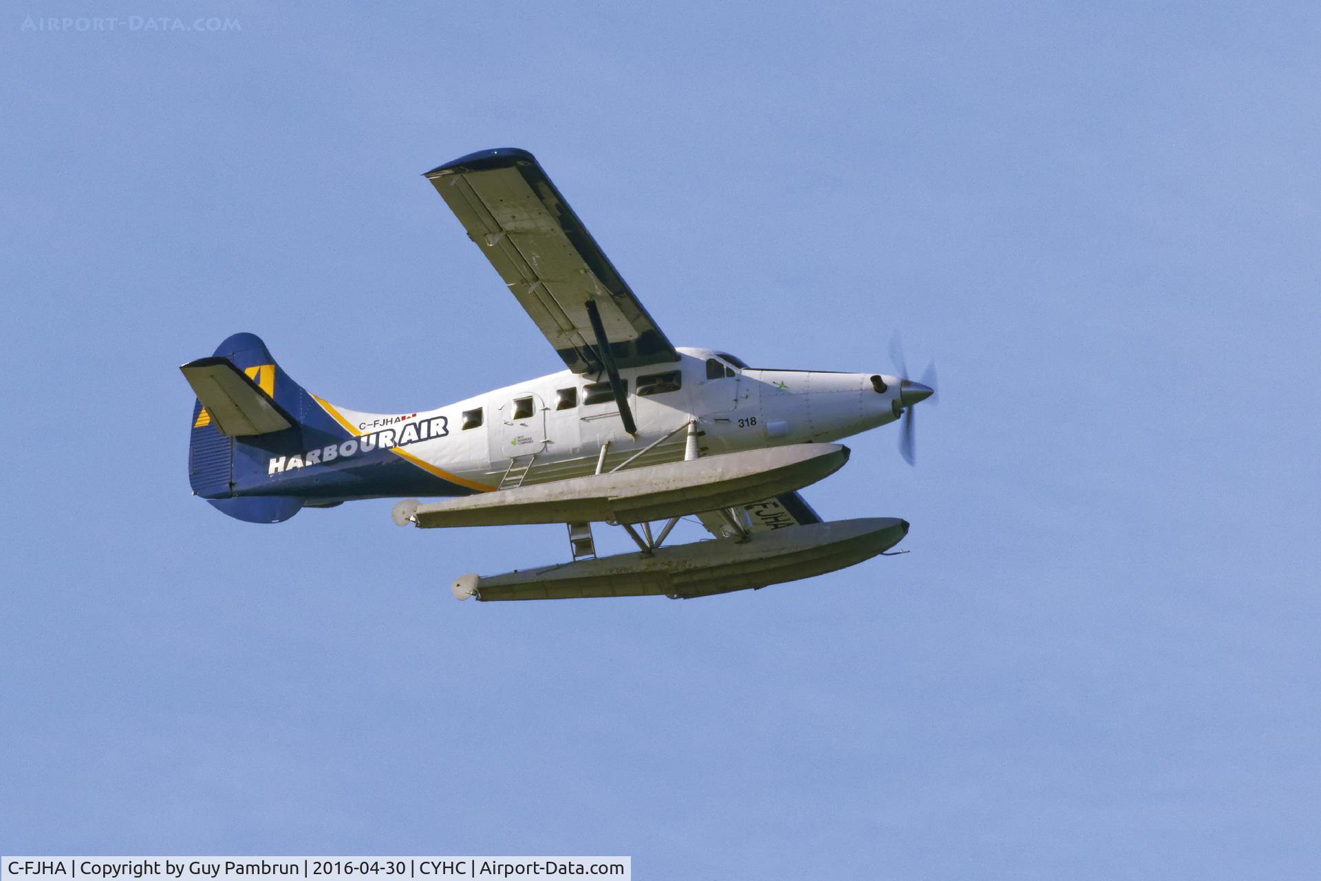 C-FJHA, 1960 De Havilland Canada DHC-3 Turbo Otter Otter C/N 393, Departed from Vancouver Harbour float base.
