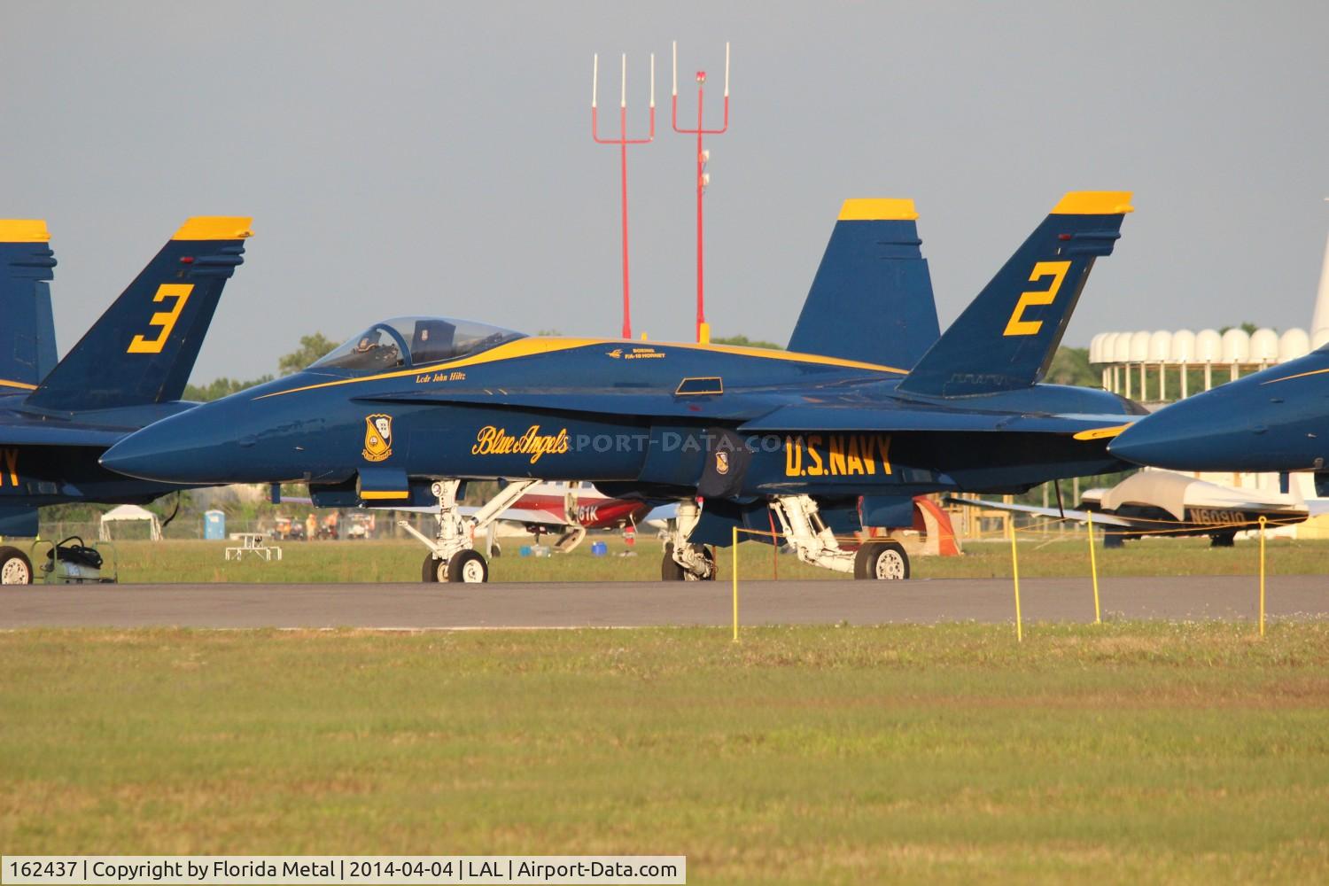 162437, McDonnell Douglas F/A-18A Hornet C/N 0281, Blue Angels