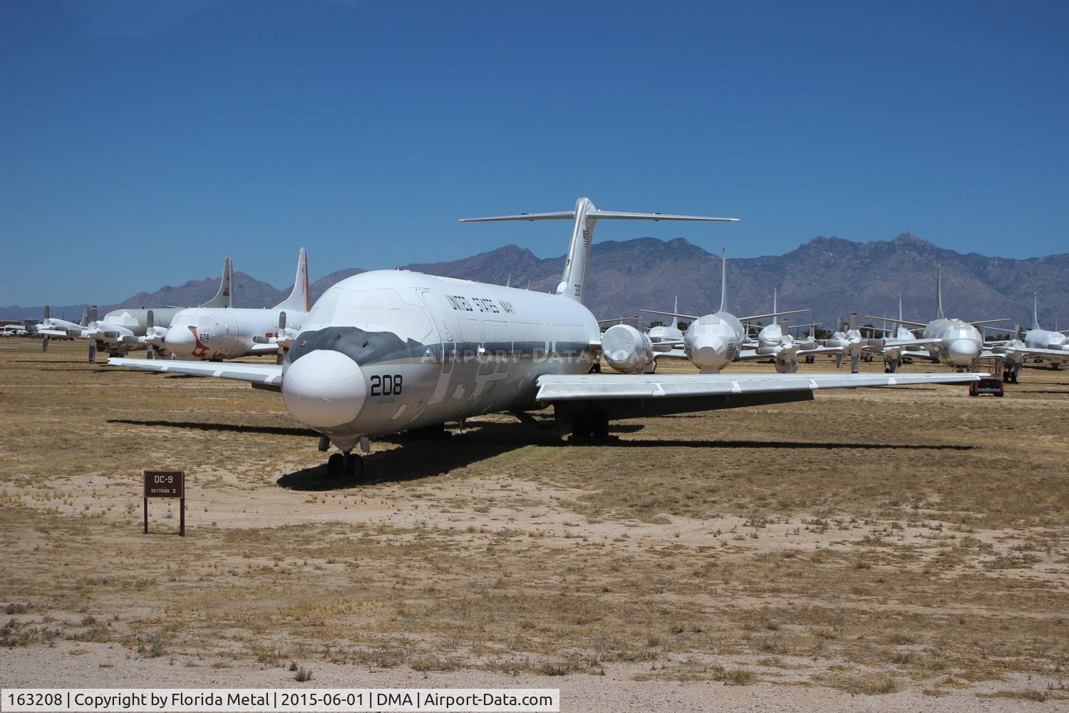 163208, 1974 McDonnell Douglas C-9B Skytrain II C/N 47639, C-9B Skytrain II