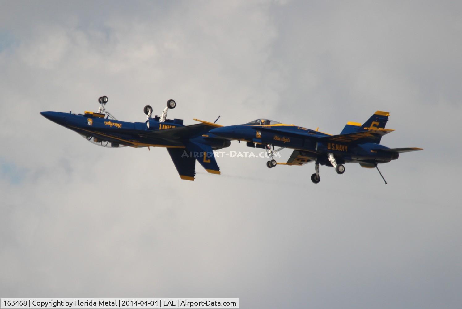 163468, McDonnell Douglas F/A-18D Hornet C/N 0691, Blue Angels