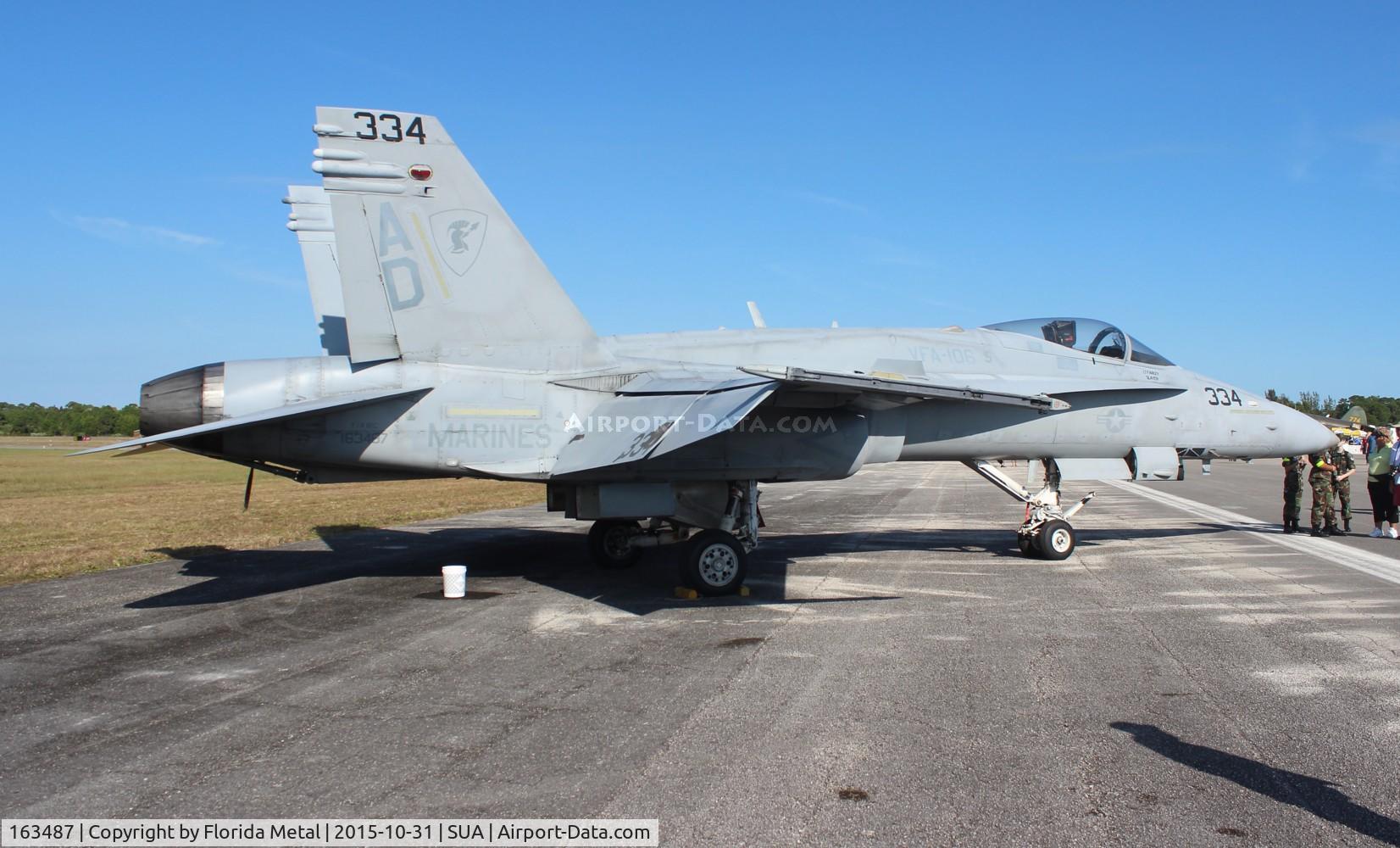 163487, 1988 McDonnell Douglas F/A-18C Hornet C/N 721/C045, F-18C