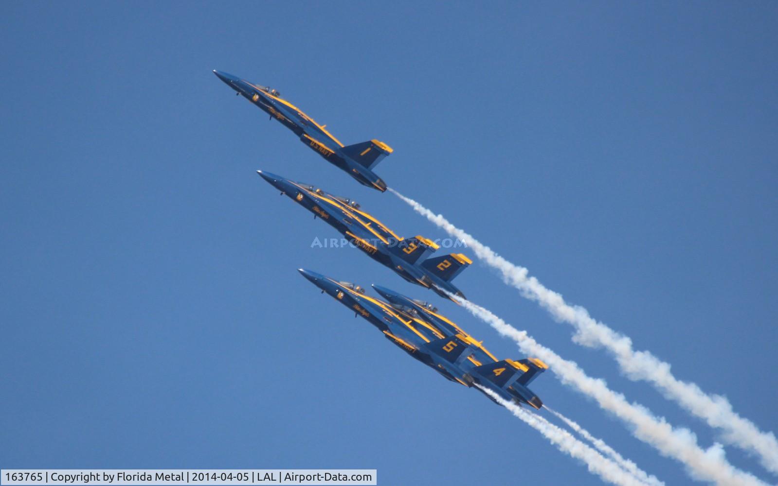 163765, 1989 McDonnell Douglas F/A 18C Hornet C/N 0845/C122, Blue Angels