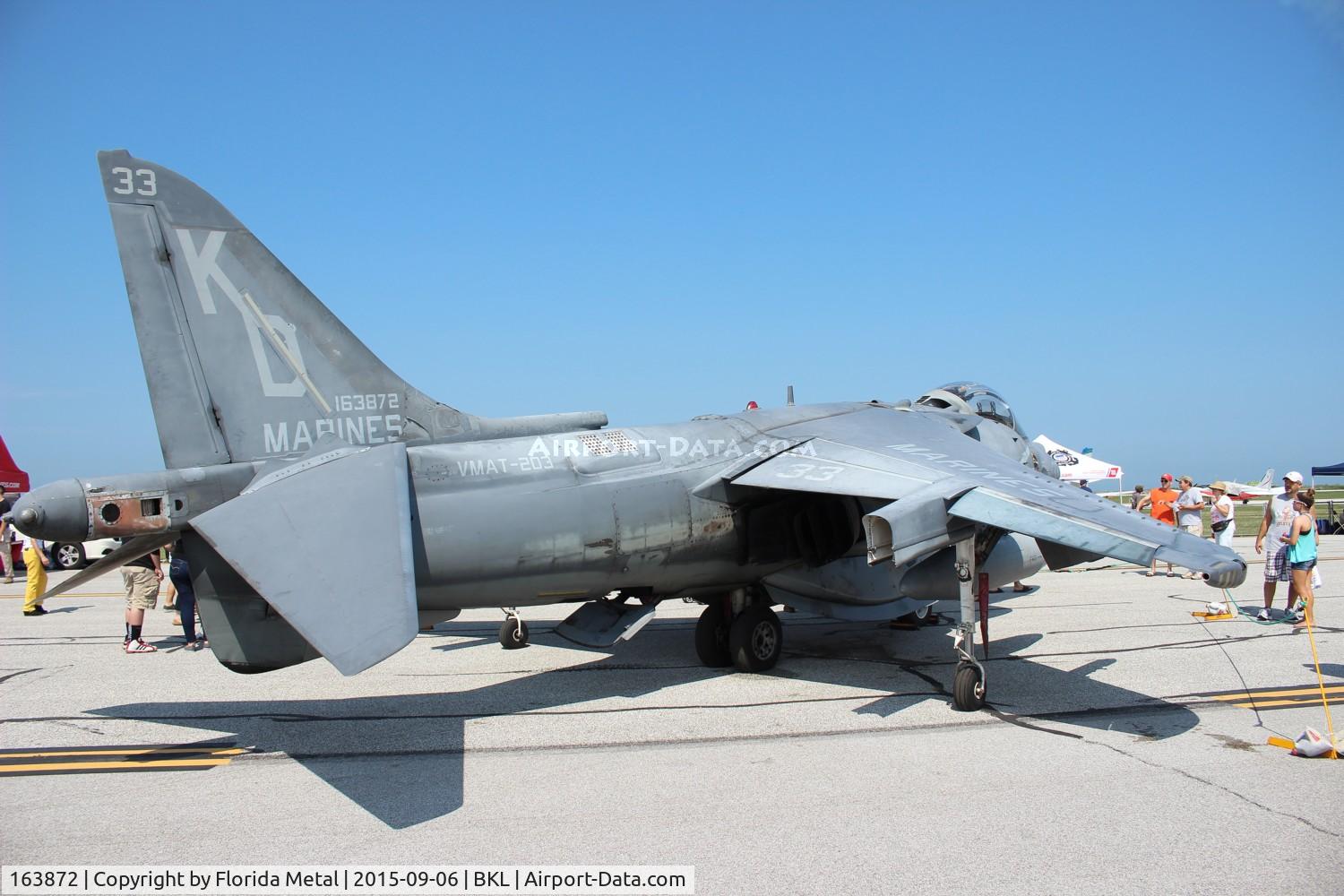 163872, McDonnell Douglas AV-8B Harrier II C/N 180, AV-8B