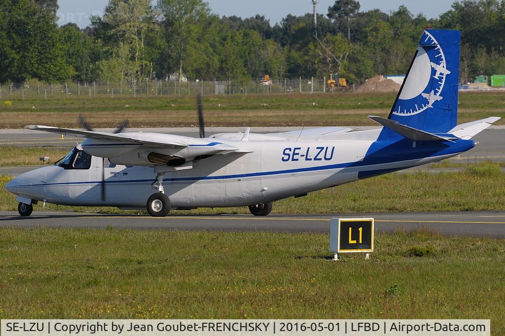 SE-LZU, 1973 Rockwell 690A Turbo Commander Turbo Commander C/N 11121, Aerodata-Surveys